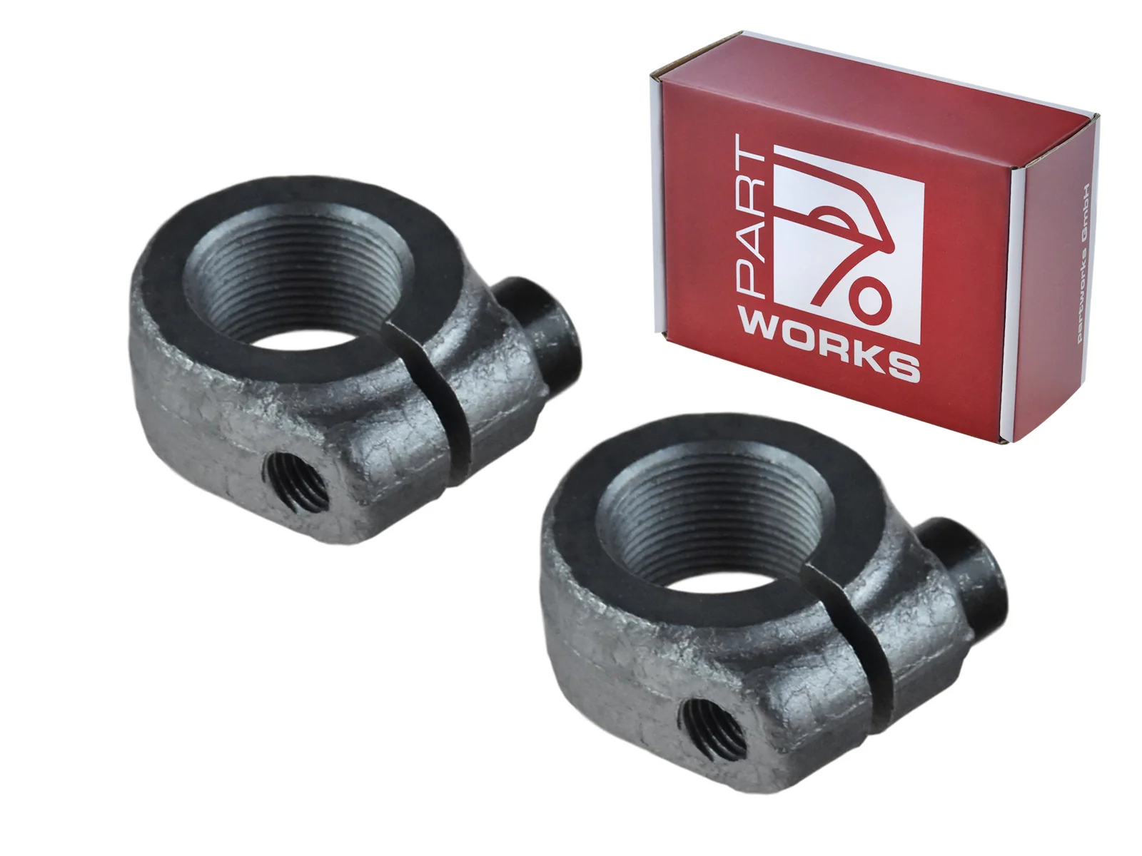 2x clamping nut wheel hub for Porsche 911 F G '70-'89 924S 944 928 968 VA 91134167300