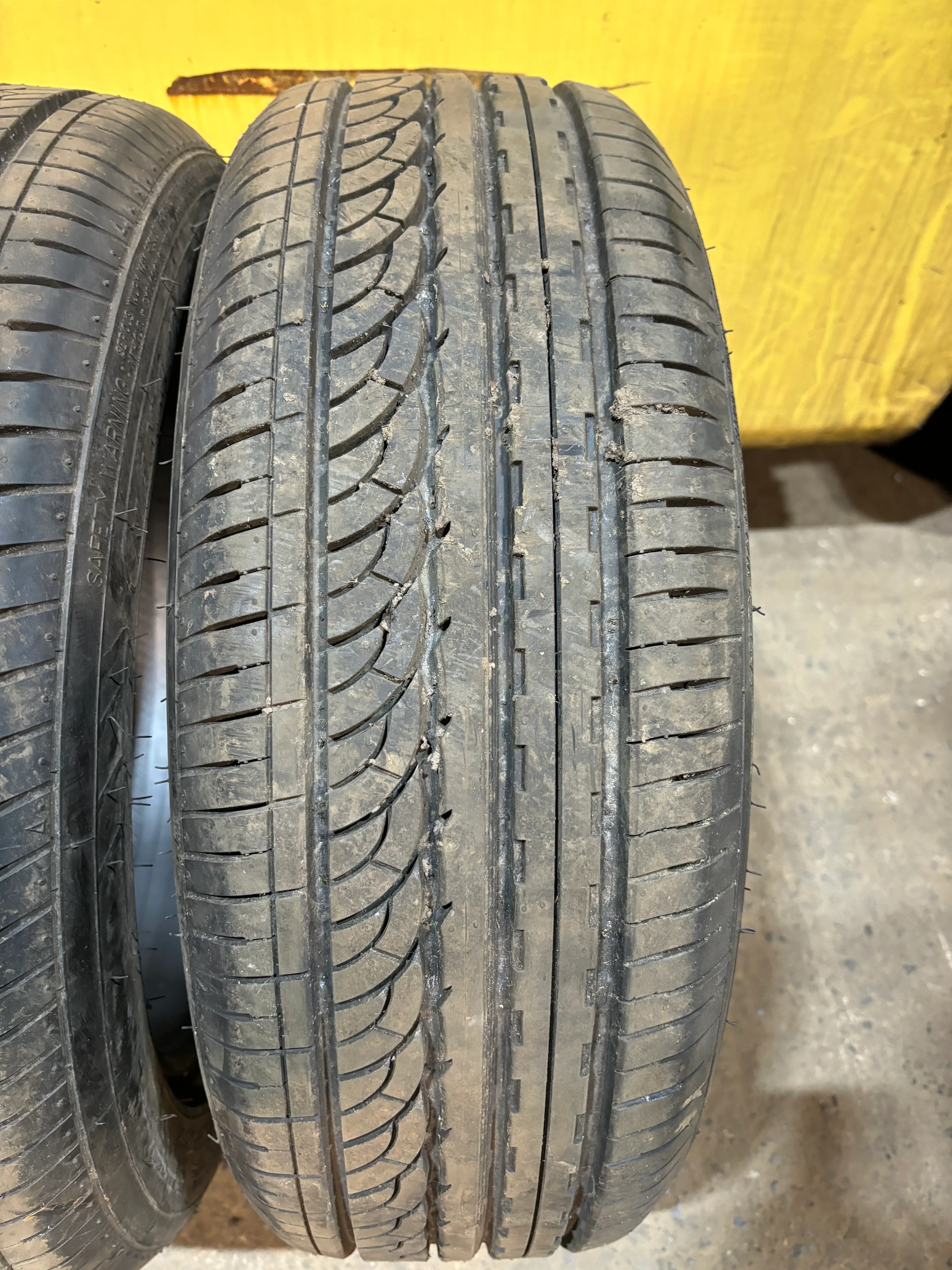 Nankang AS-1 185/60 R16 86H Pair of used tyres 7.4 mm + - Image 3