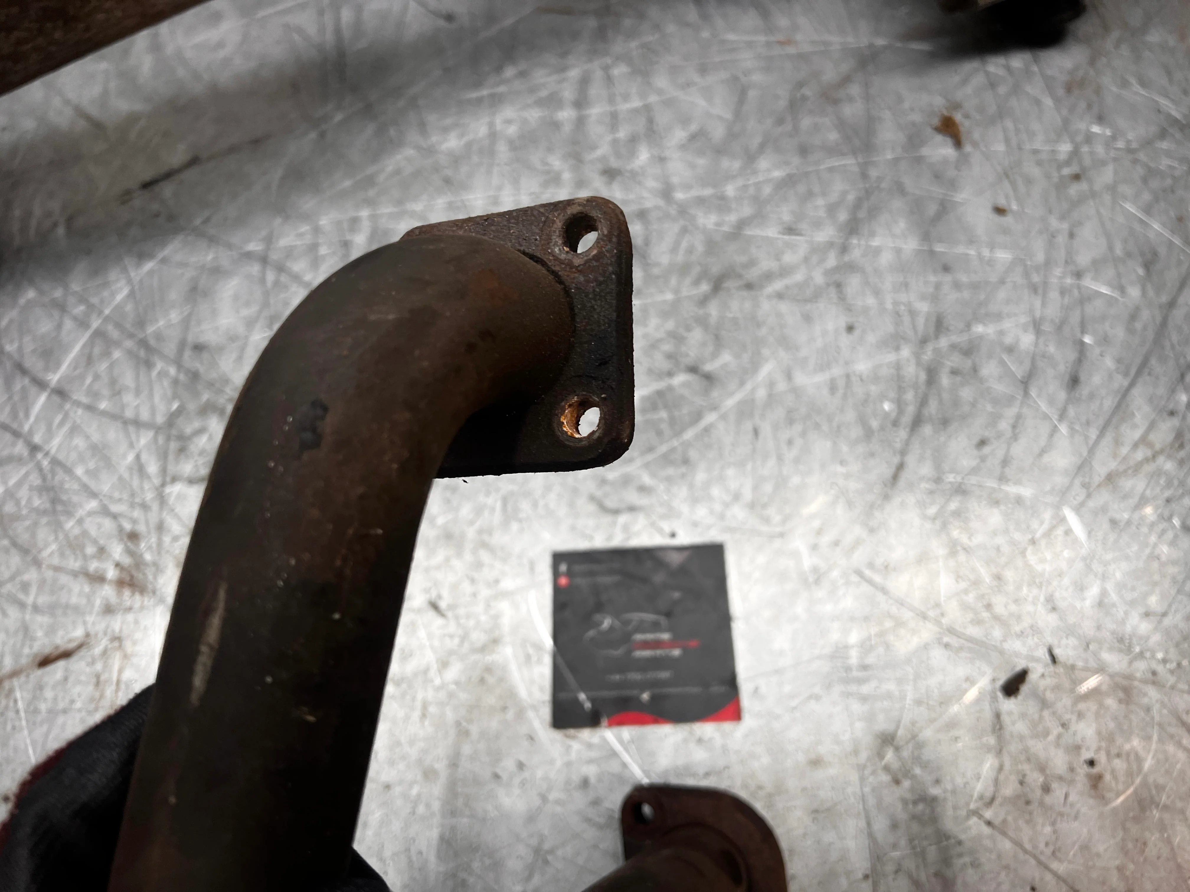 Porsche 924 Turbo wastegate pipe 93112303304 used - Image 4