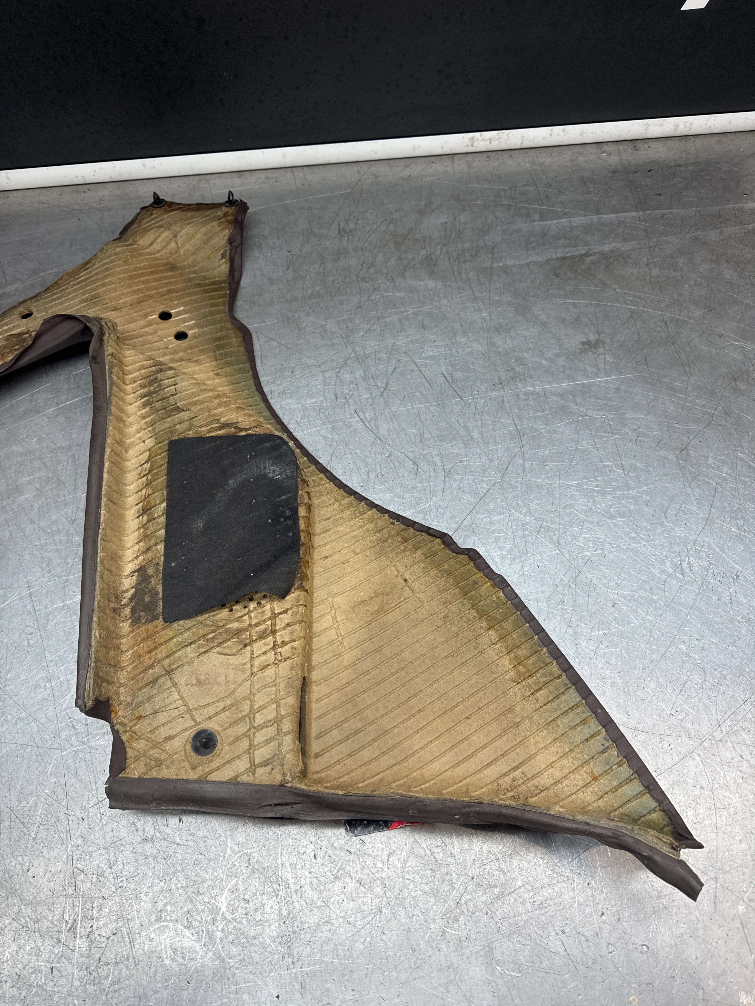 Porsche 944 924 brown rear interior C Post trims/cards. Quarter panel trim used 94455502101 94455502201 - Image 16