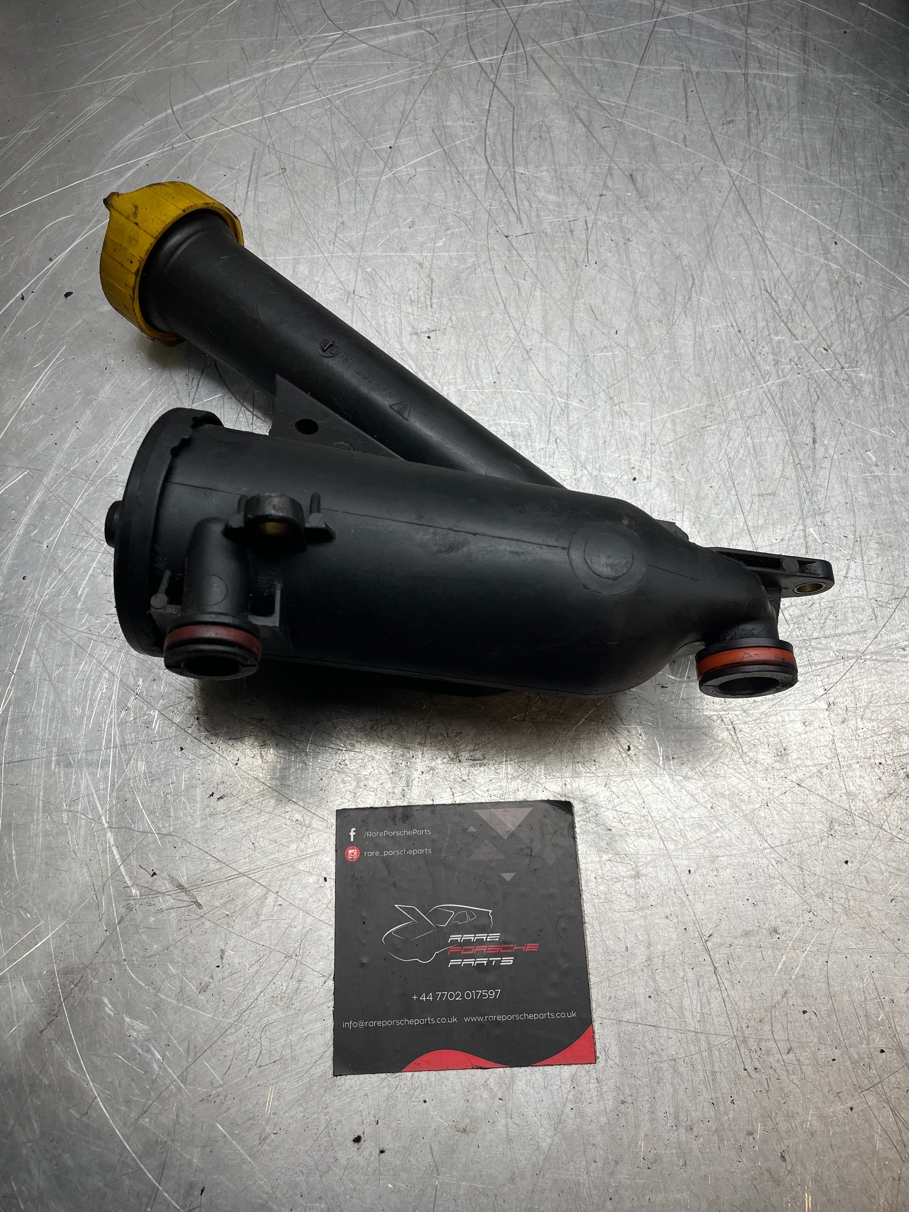 Porsche 944 924S 2.5 Oil filler neck / separator 94410718008 used - Image 2