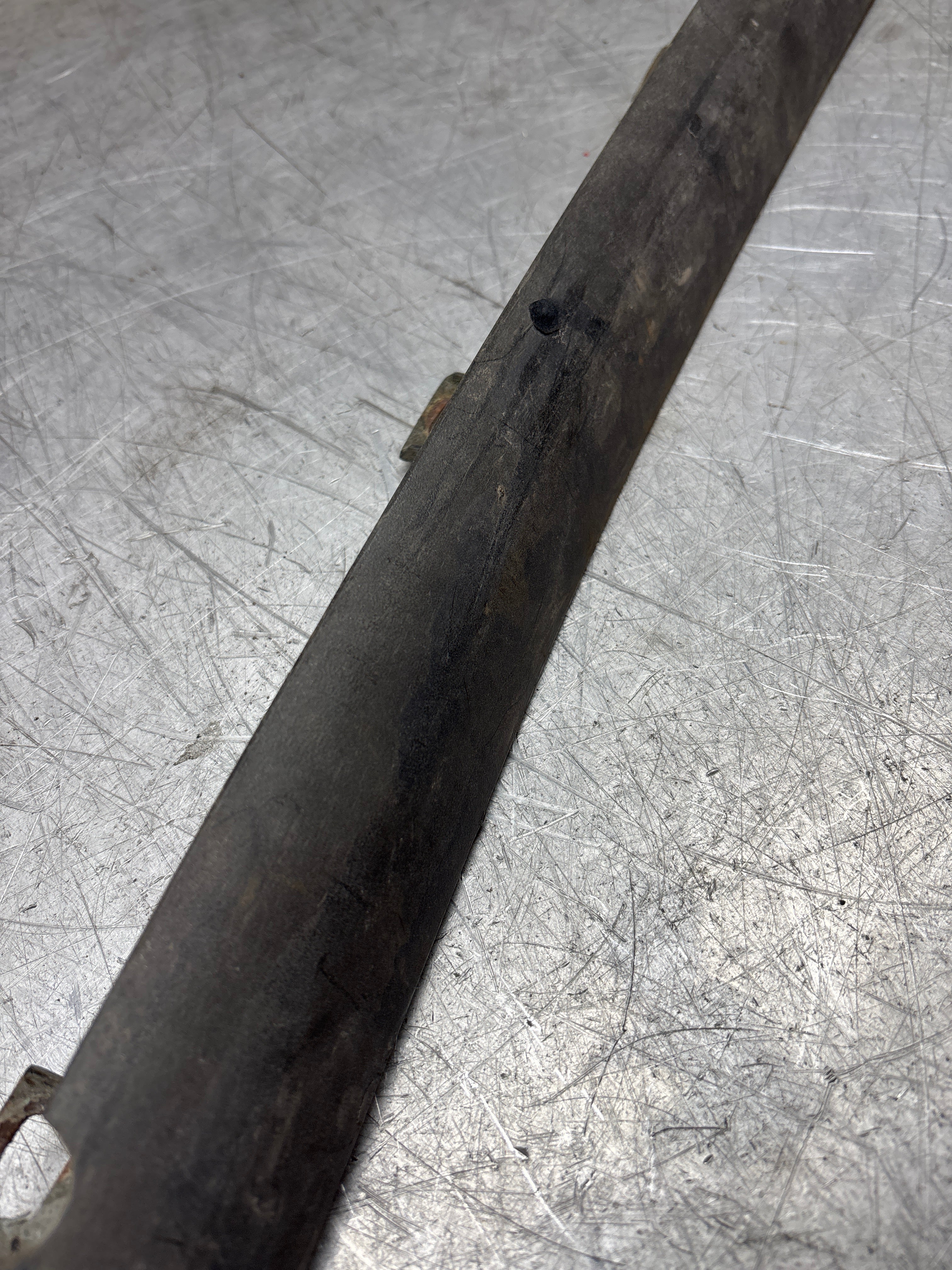 Porsche 944 lower door sill trim molding left side, used 95155919500 - Image 5
