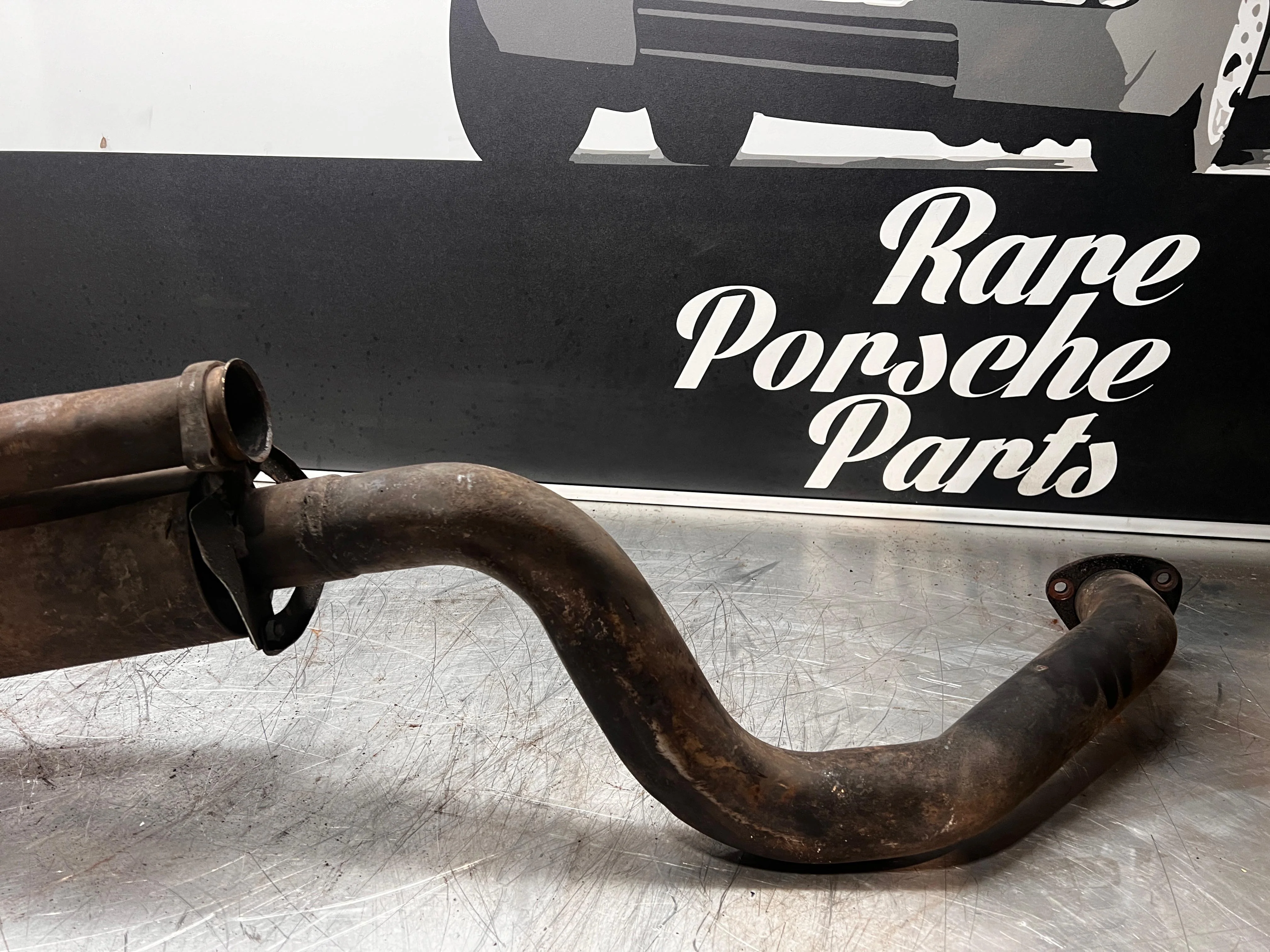 Porsche 944 Turbo front exhaust muffler 95111109303 used - Image 21