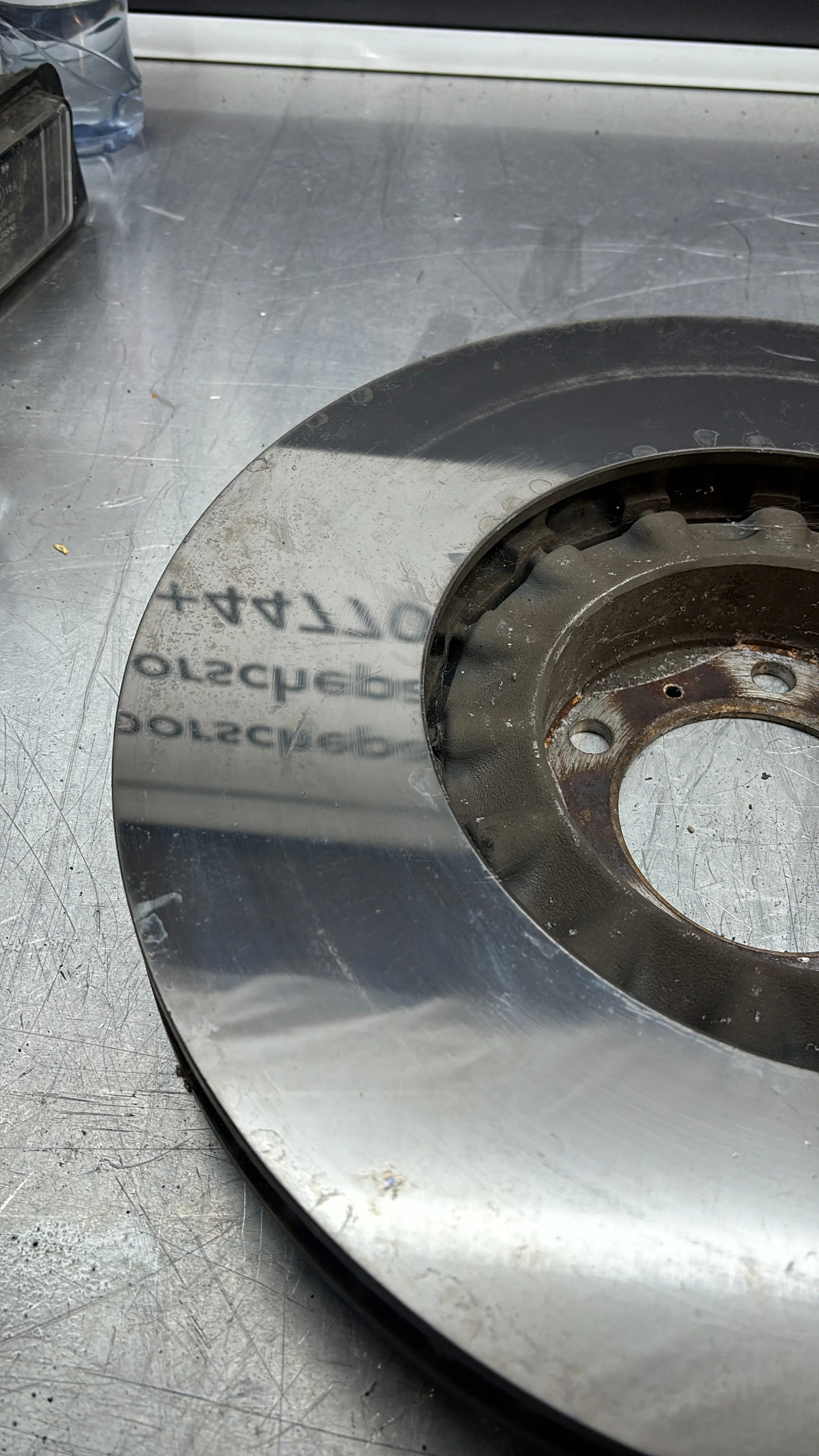 Porsche Cayenne Pair of Front Left Right Disc Brake Rotor 9Y0615301C 9Y0615302C, used - Image 18
