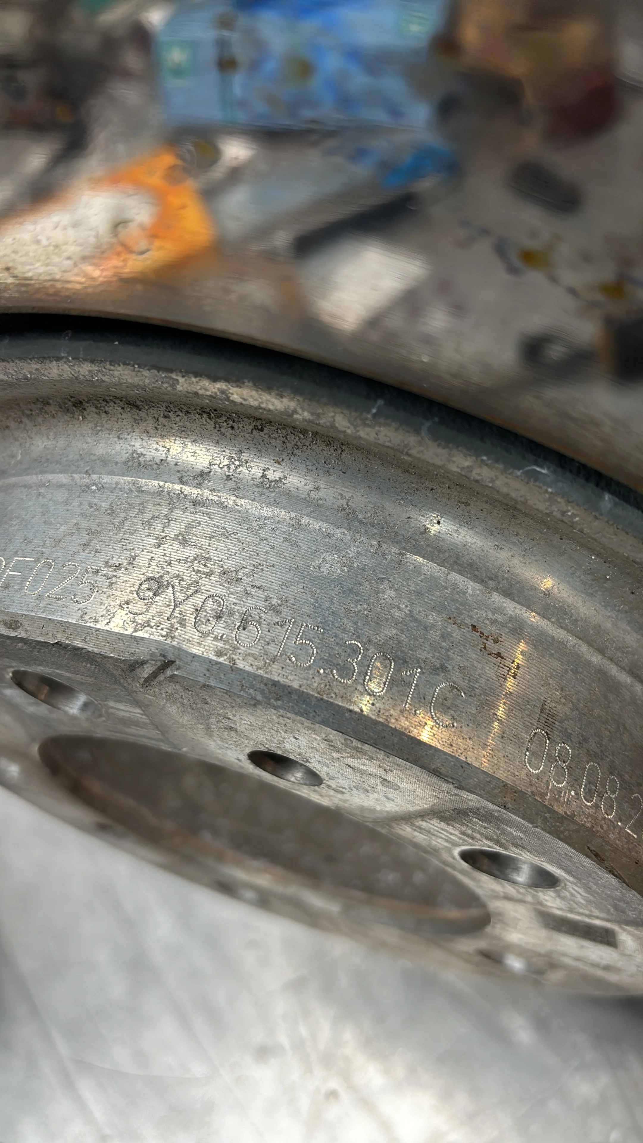 Porsche Cayenne Pair of Front Left Right Disc Brake Rotor 9Y0615301C 9Y0615302C, used - Image 6