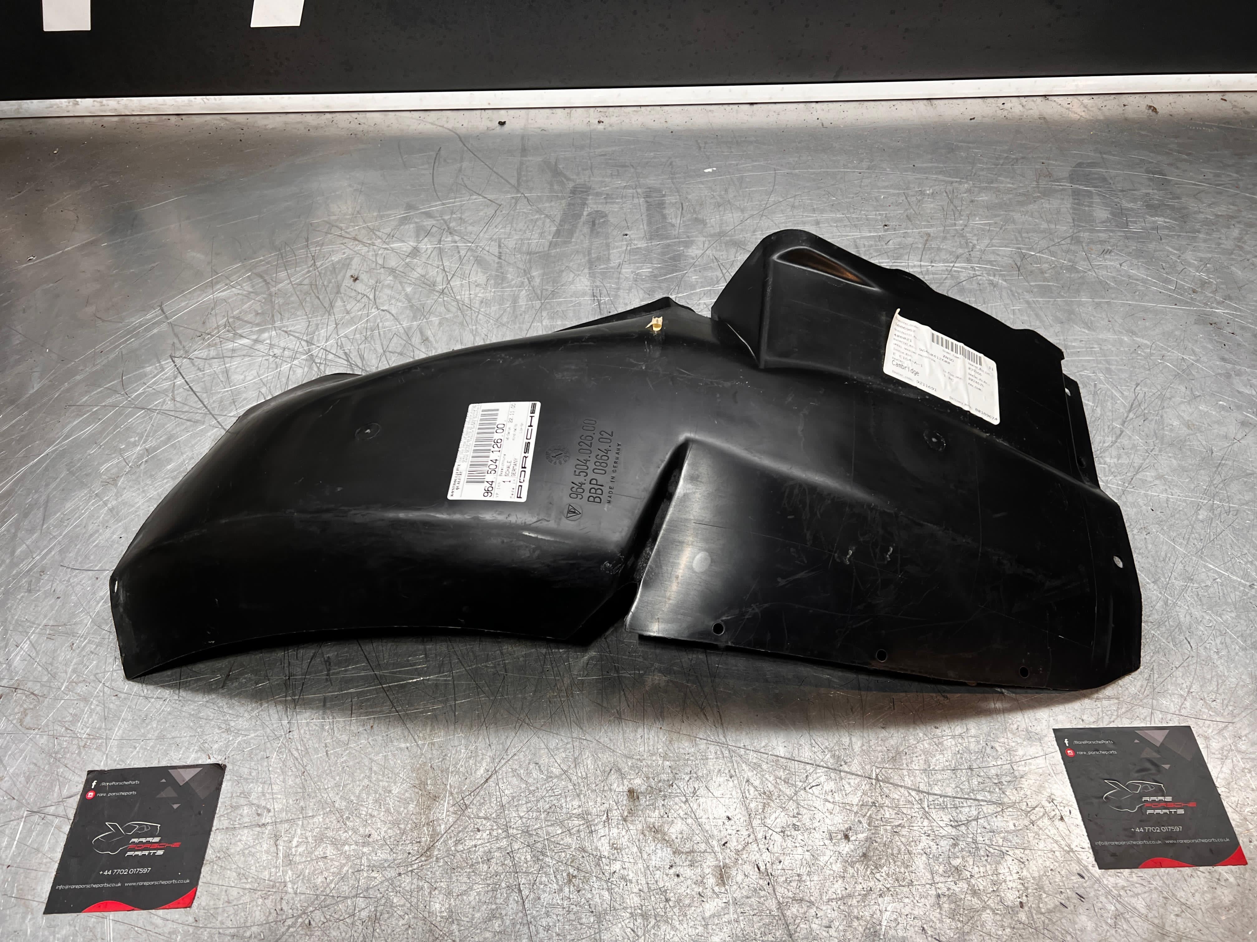 Genuine New Porsche 964 Wheel housing liner, front right 96450402600 NOS - Image 2