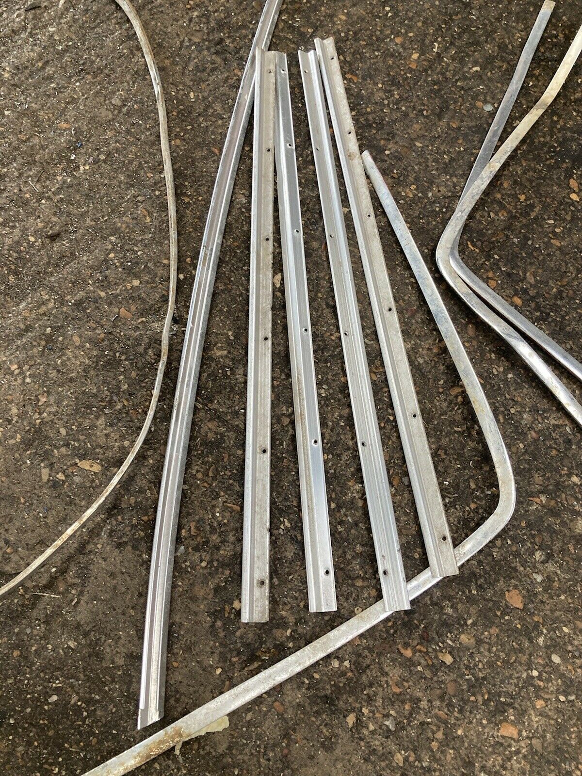 Job Lot Of Porsche 914 Chrome Mouldings - Image 3