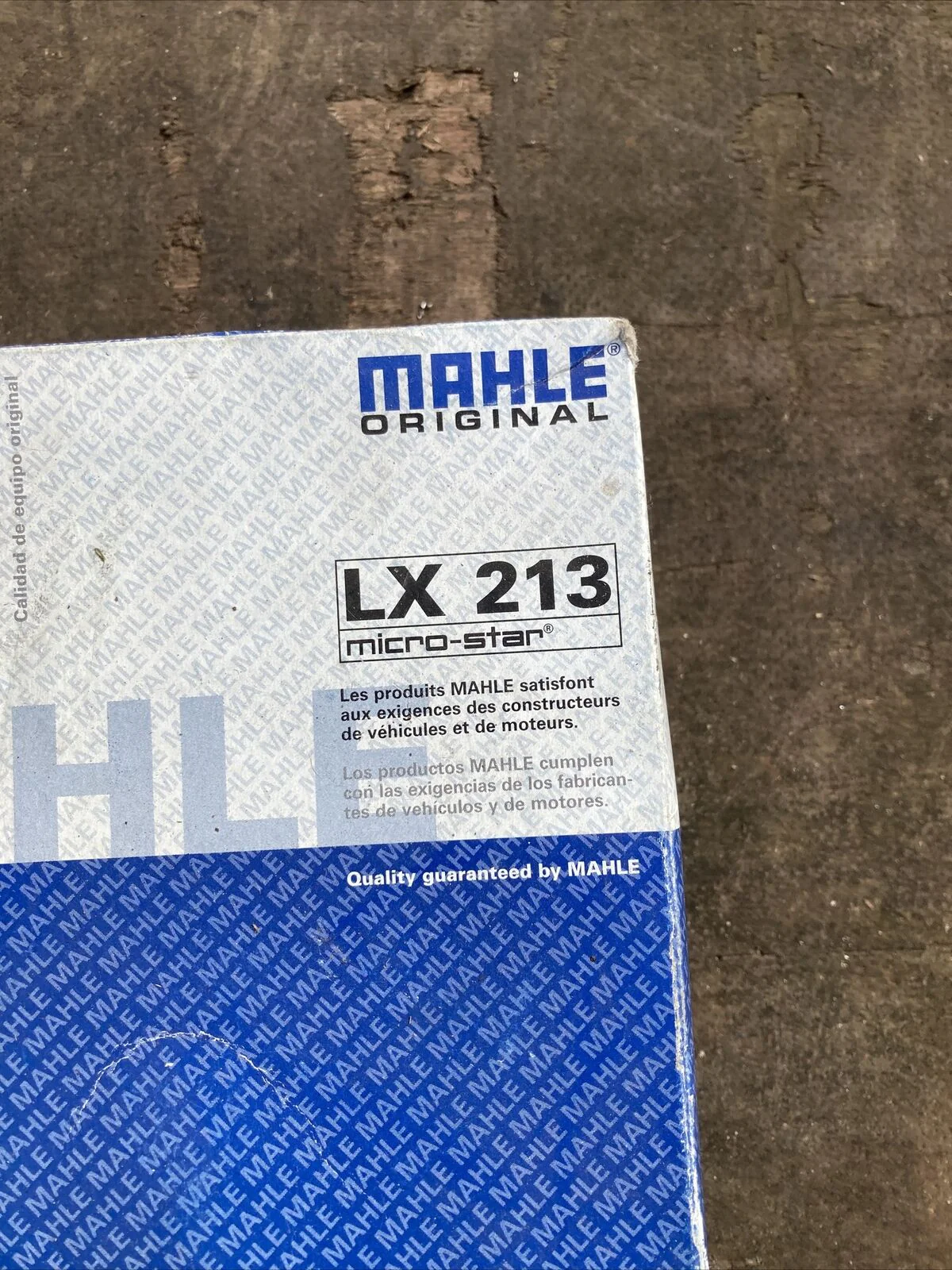 Mahle LX213 Air Filter Element Round For Porsche 912 1965-68 61610893200 - Image 3