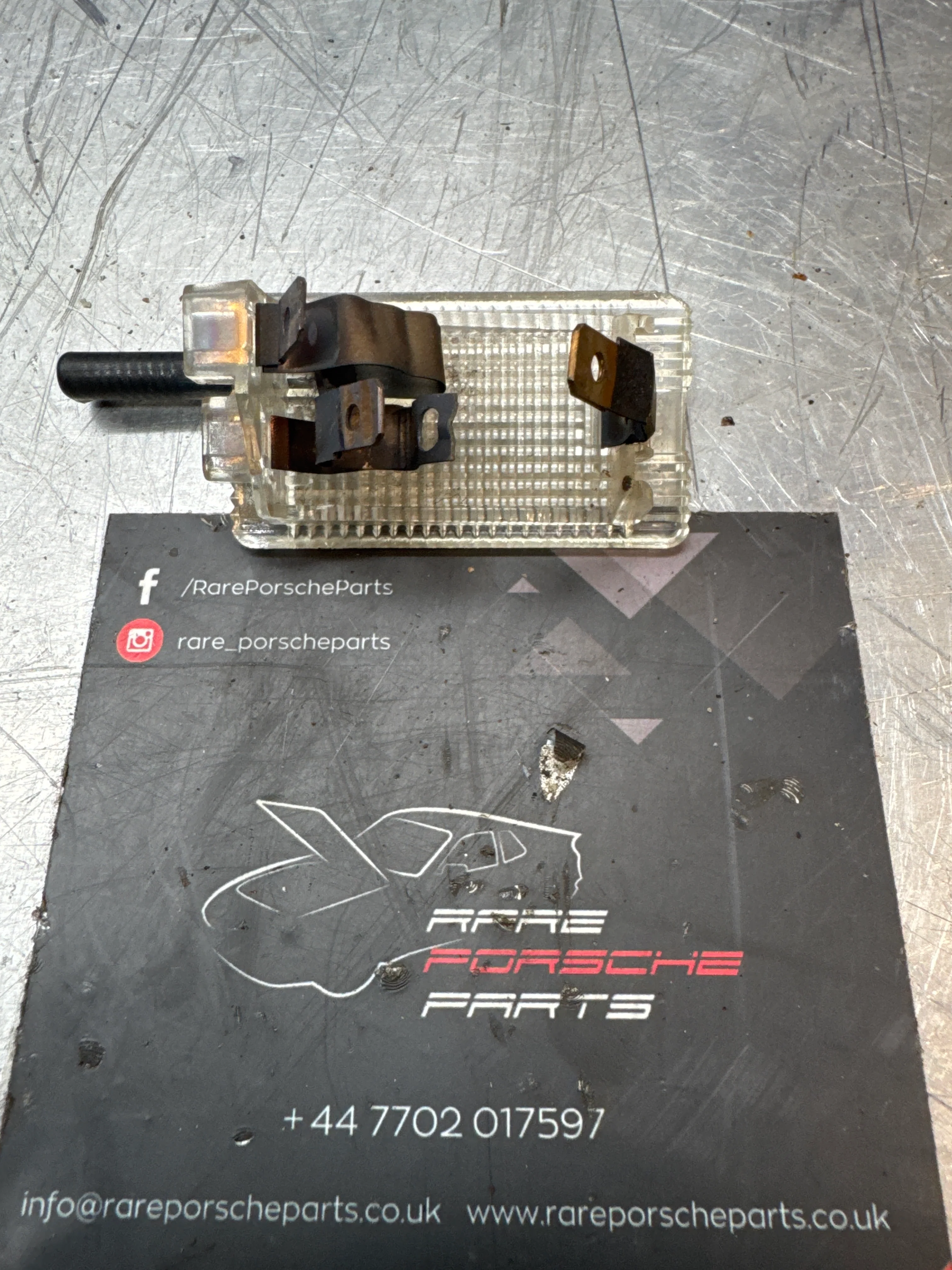Porsche 944 glove box light 94463211300 used - Image 2