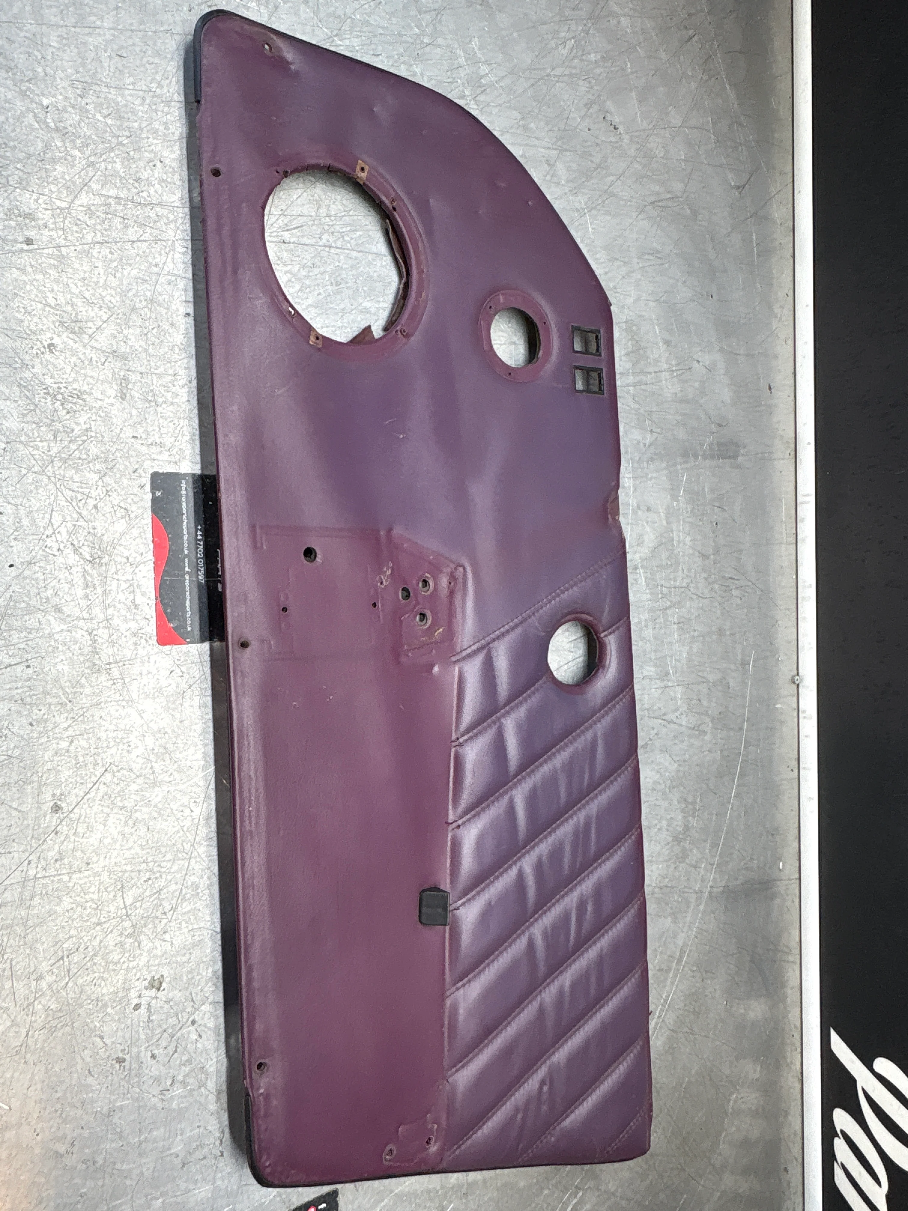 Porsche 911 964 right side door card, used - Image 7