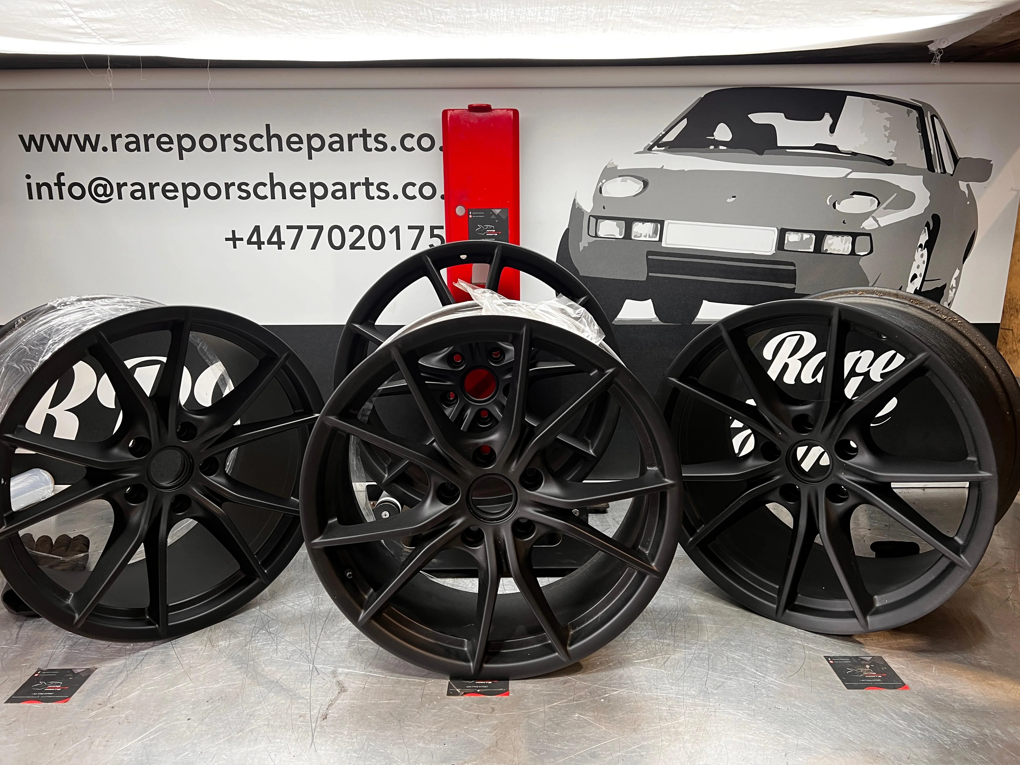Porsche 911 991 II Carrera C2 20” genuine wheel set 99136271000 99136276001 refurbished - Image 3