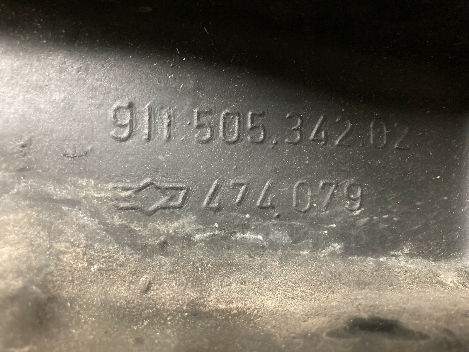 Porsche 911 S 2.7 3.0 SC Rear Bumper Rubber Over Rider 91150534202 - Image 7