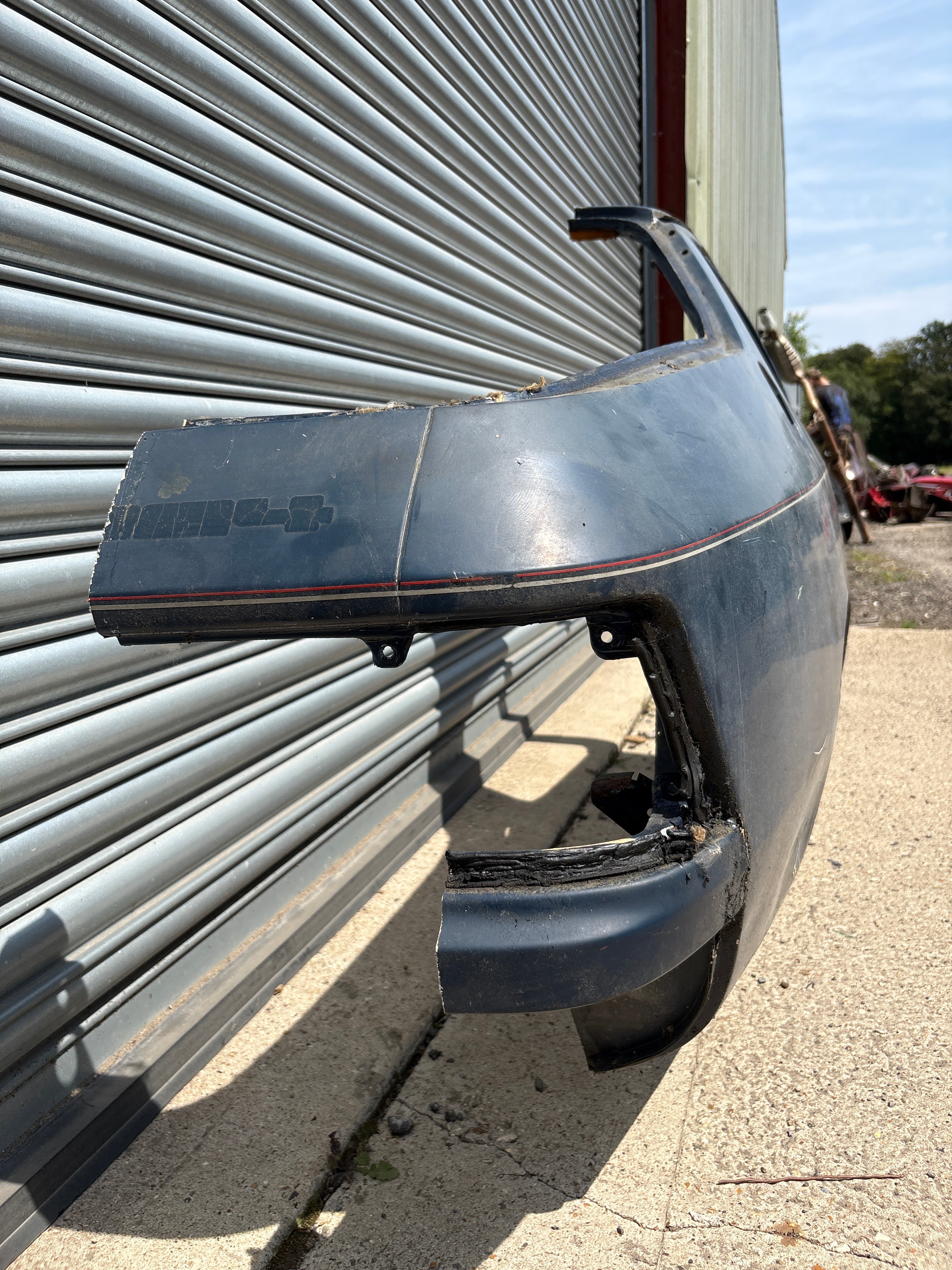 Porsche 924 right side cut, rear fender with sill - Image 5
