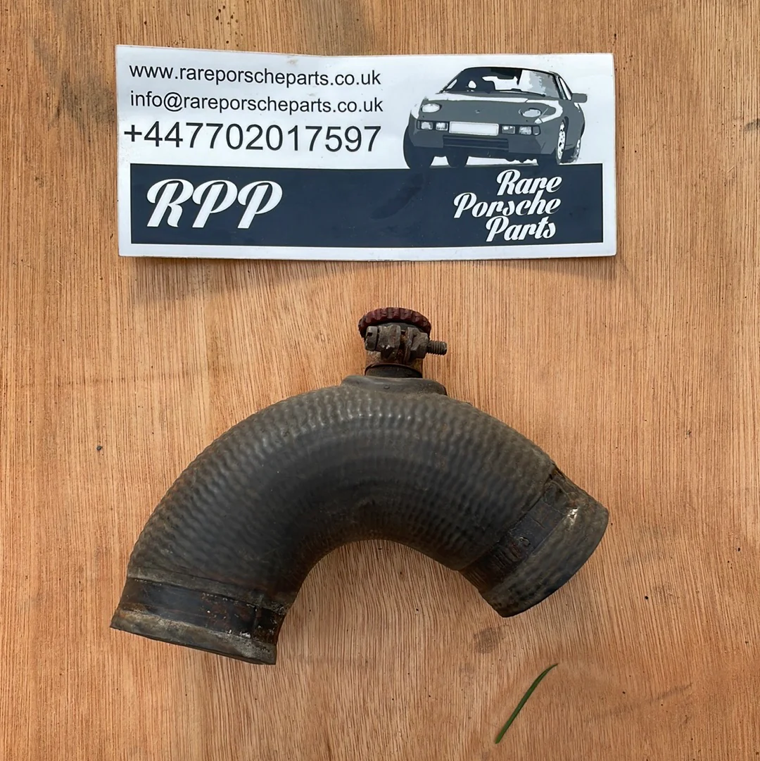 Porsche 924 2.0 coolant bleed / breather hose with red vent screw 047121175 used - Image 2