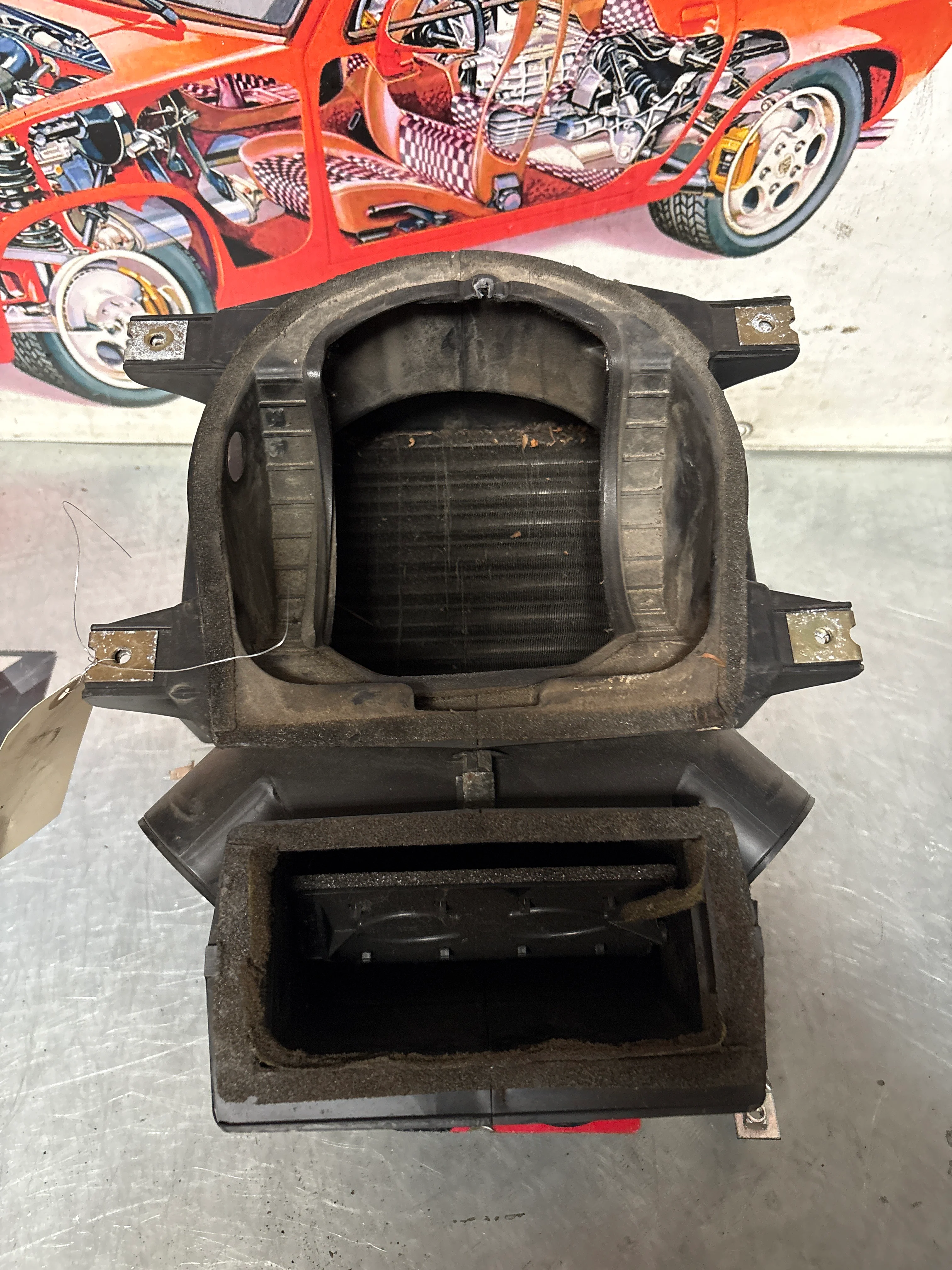 Porsche 924 80-85 944 82-85.5 heater blower fan assembly, complete 321819096 / 321819088 / 321819087 / 321819095 used - Image 8