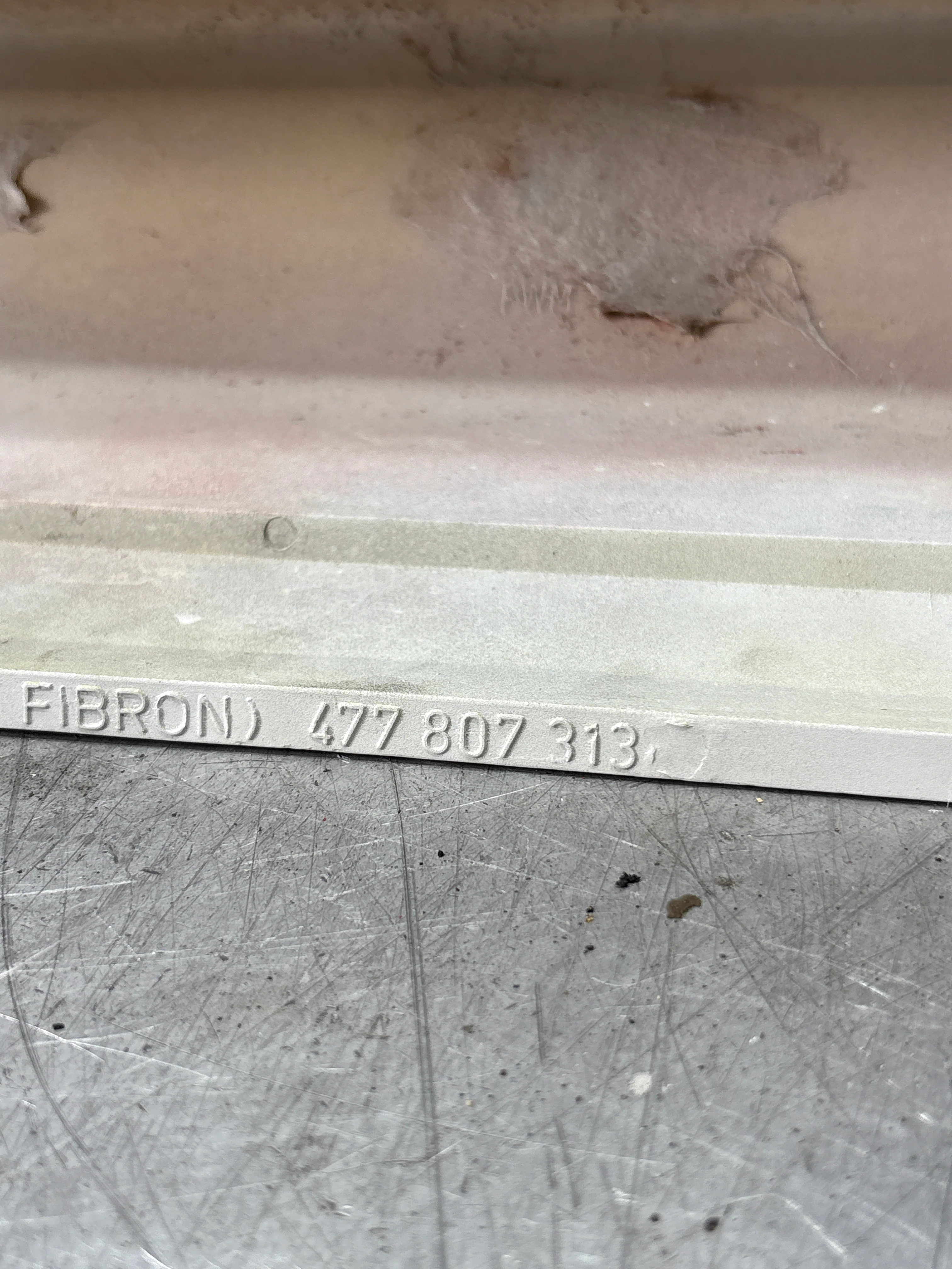 Porsche 924/924S rear bumper, used 477807313, primed - Image 14