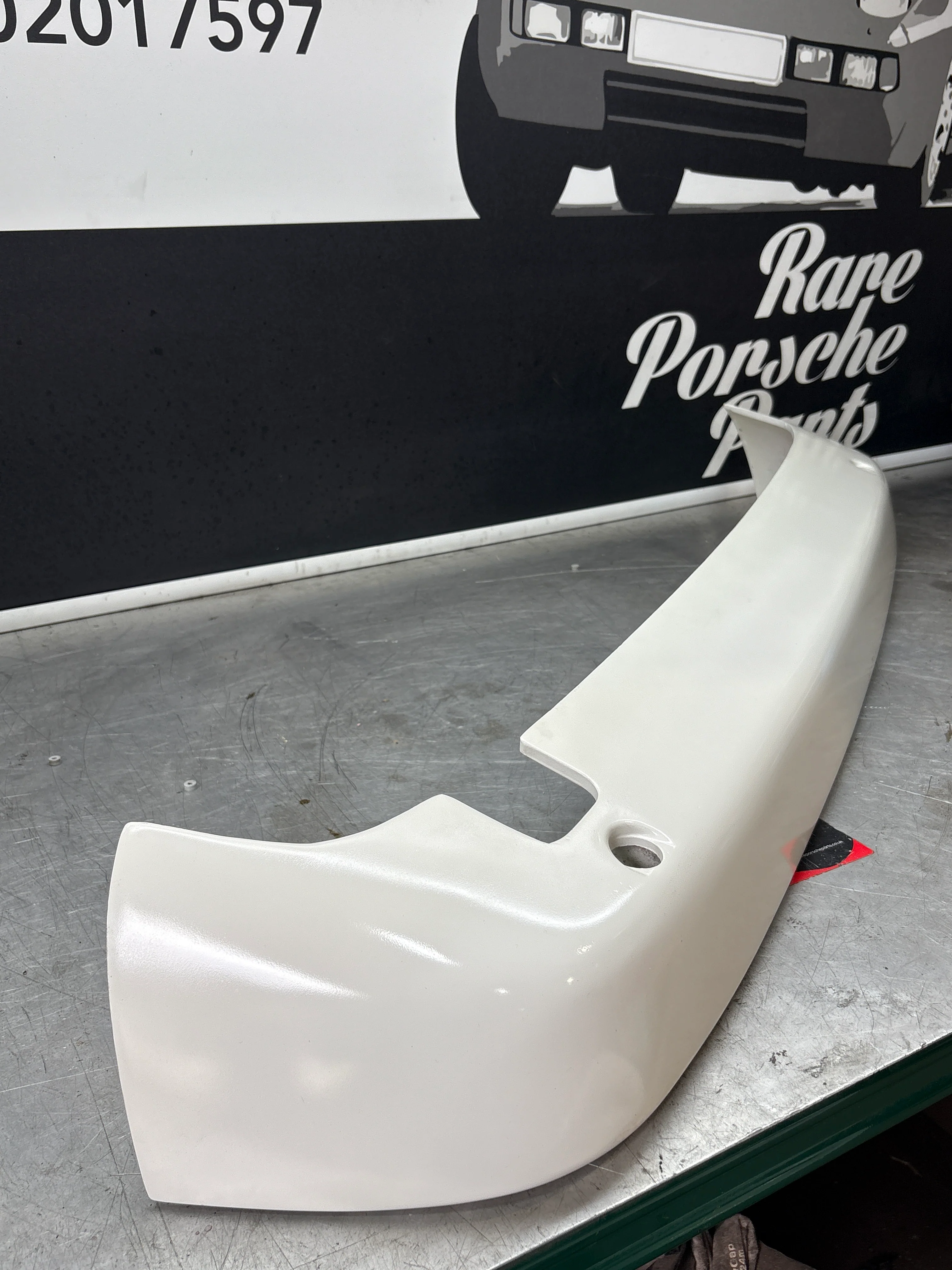 Porsche 924/924S rear bumper, used 477807313, primed - Image 4