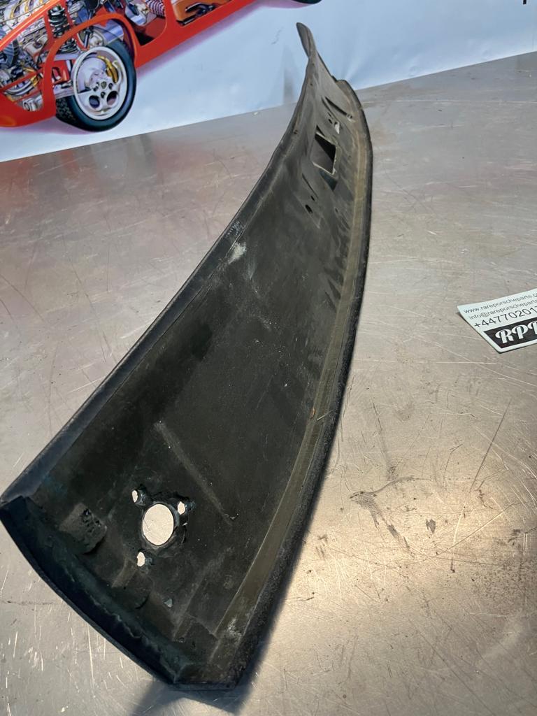 Porsche 924 944 -85.5 front roof / sun visor trim, black 477867511, used - Image 2