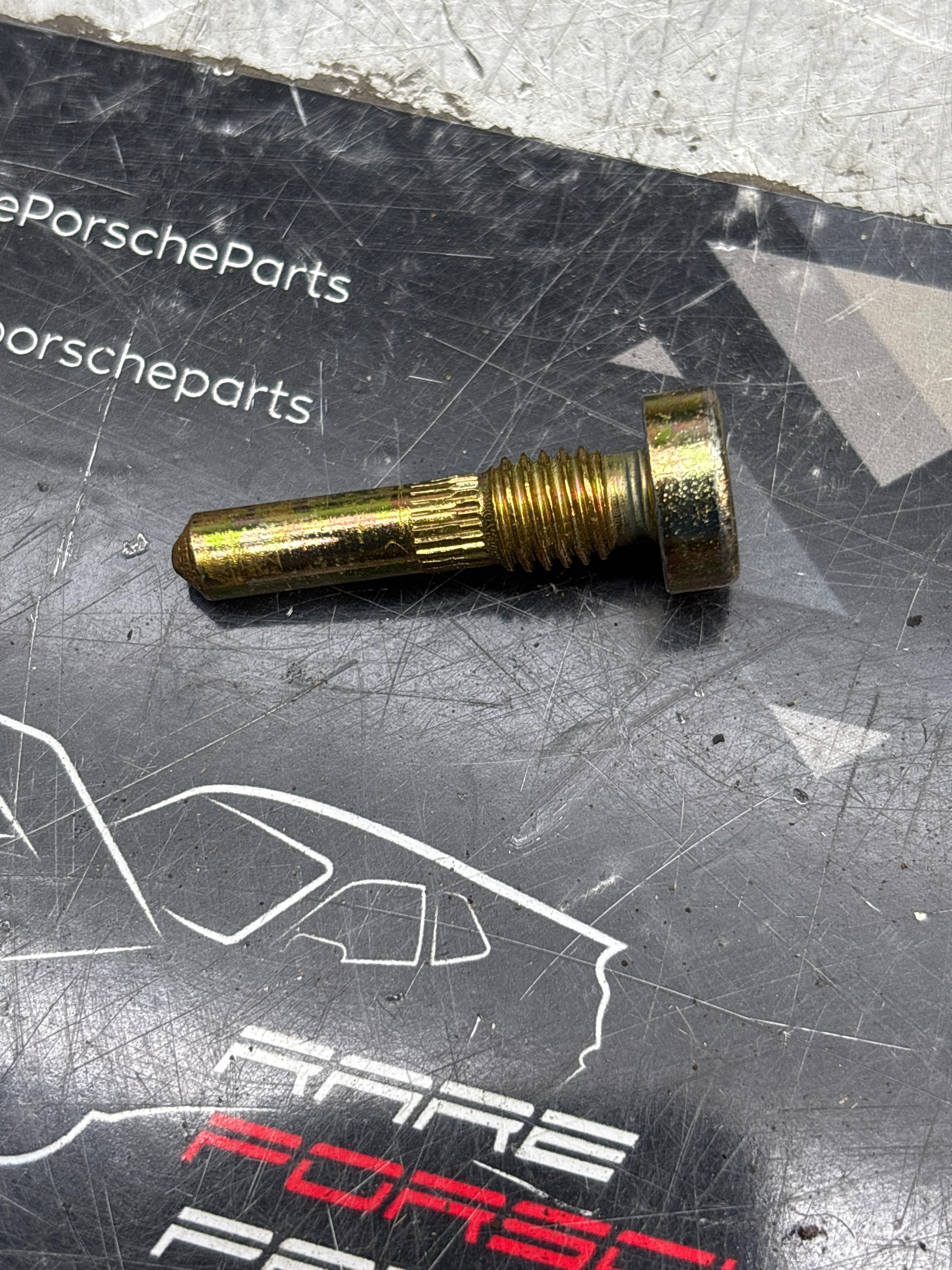 Porsche 924 944 928 check strap retaining bolt 928537419 new - Image 2