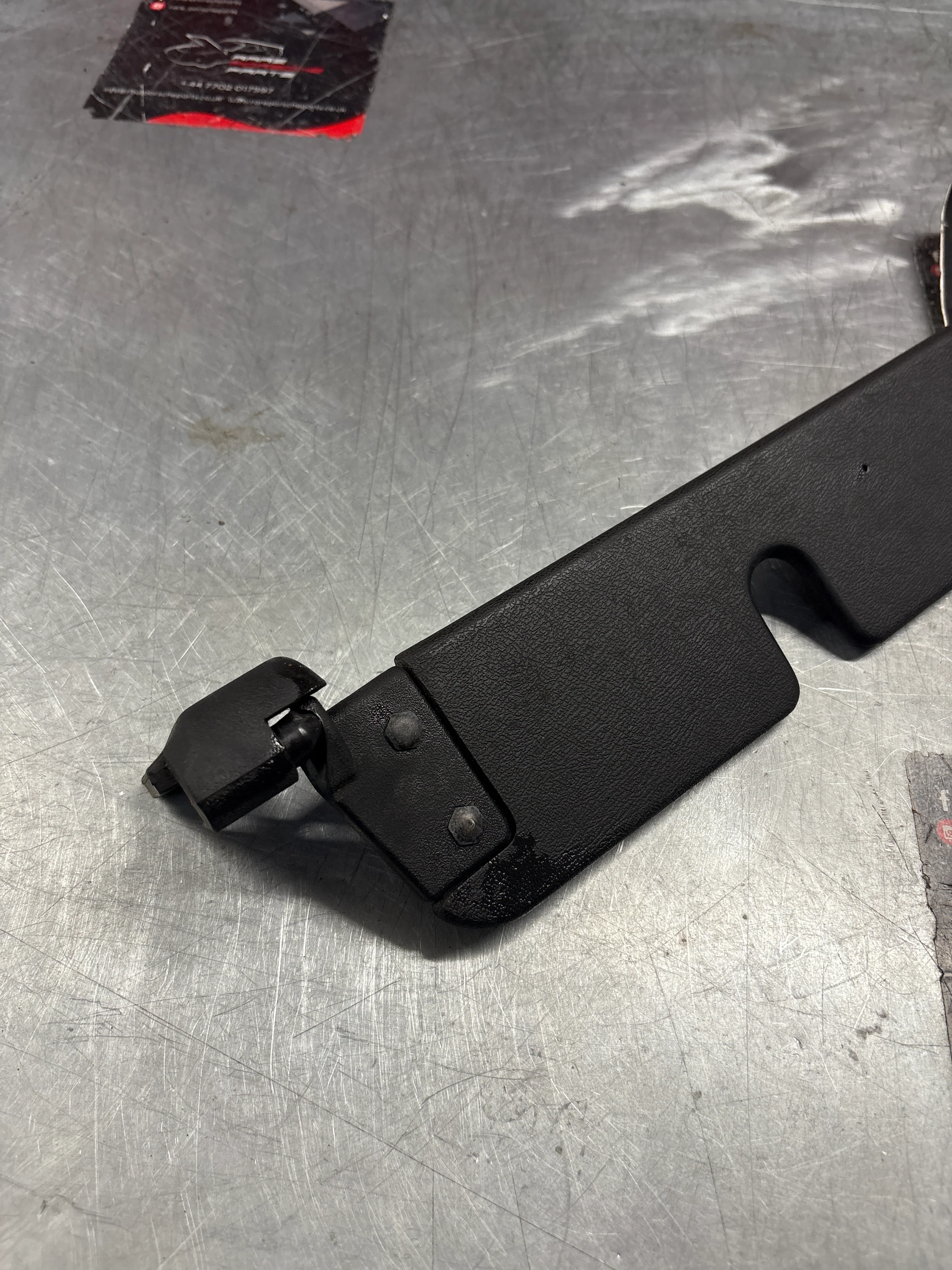 Porsche 924/944/968 Sunroof Air Deflector, with hinges, used 94456409300 / 477871681 / 477871682 - Image 3