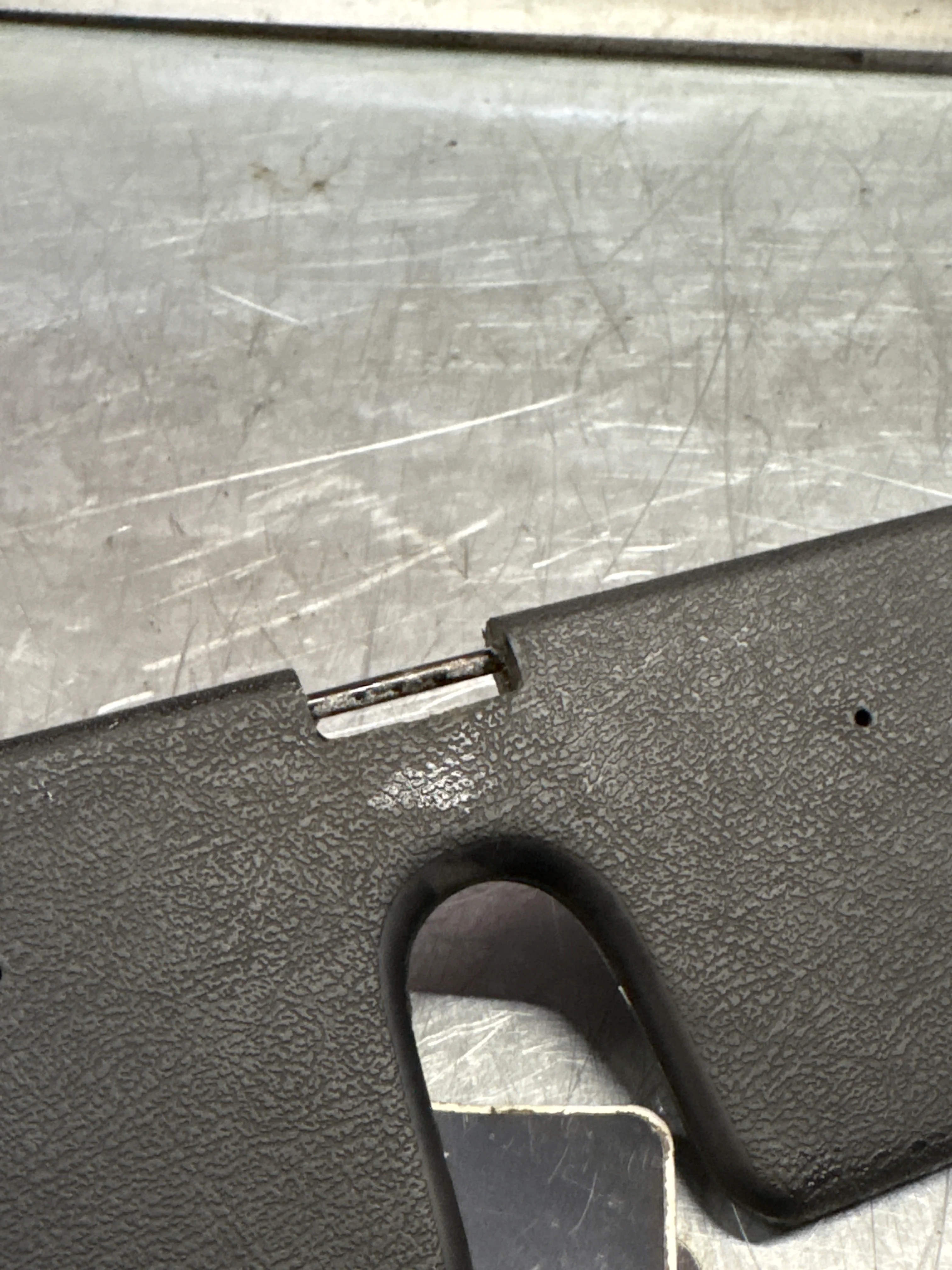 Porsche 924/944/968 Sunroof Air Deflector, with hinges, used 94456409300 / 477871681 / 477871682 - Image 6