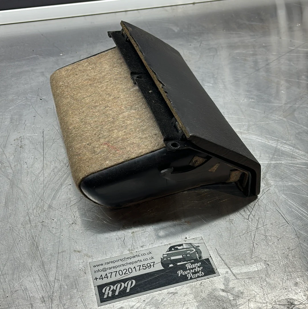 Porsche 924 944 (early) Black glove box, used 47885712321S - Image 6