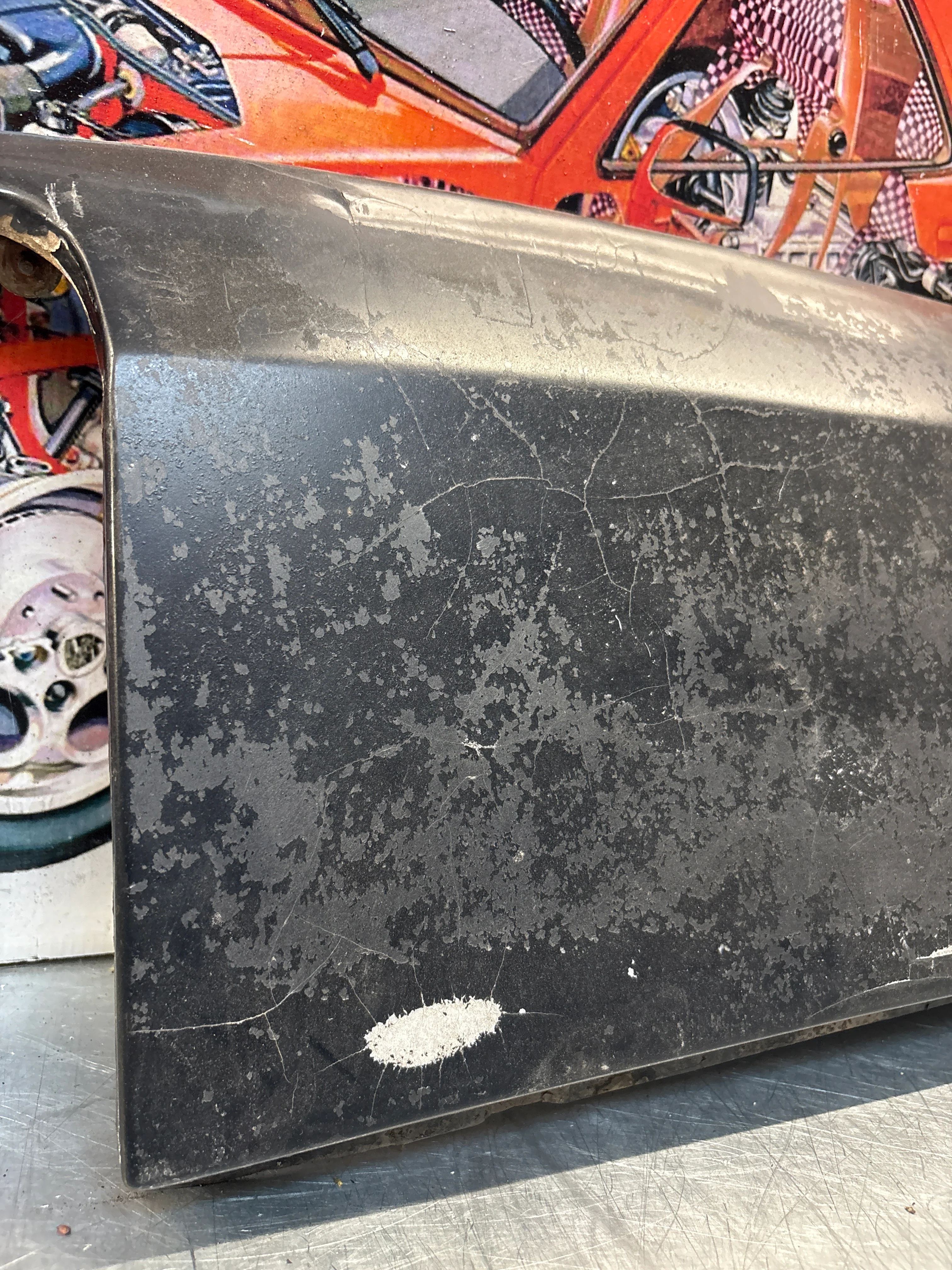 Porsche 924 944 front panel, badge panel, 94450303302 used - Image 3