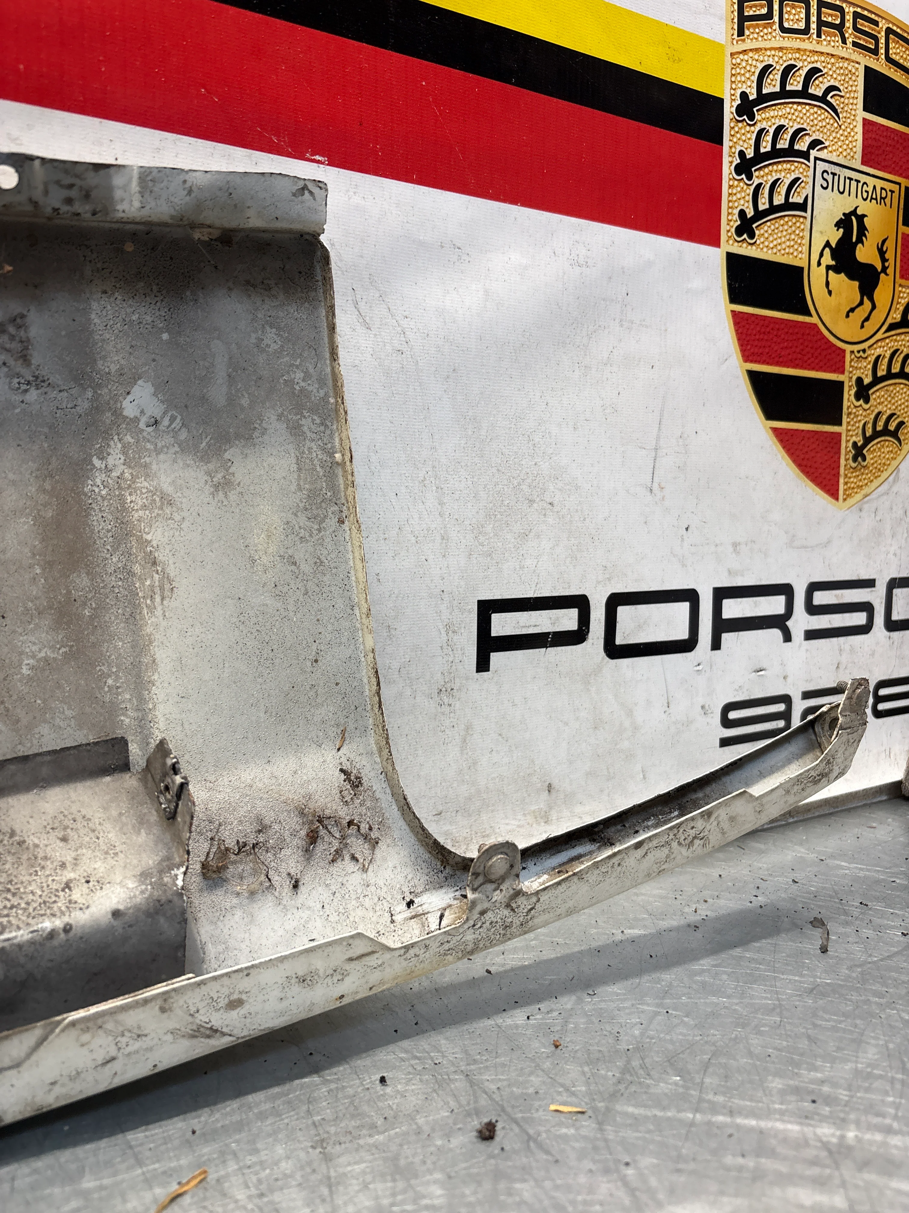 Porsche 924 944 front panel, badge panel, 94450303302 used - Image 8