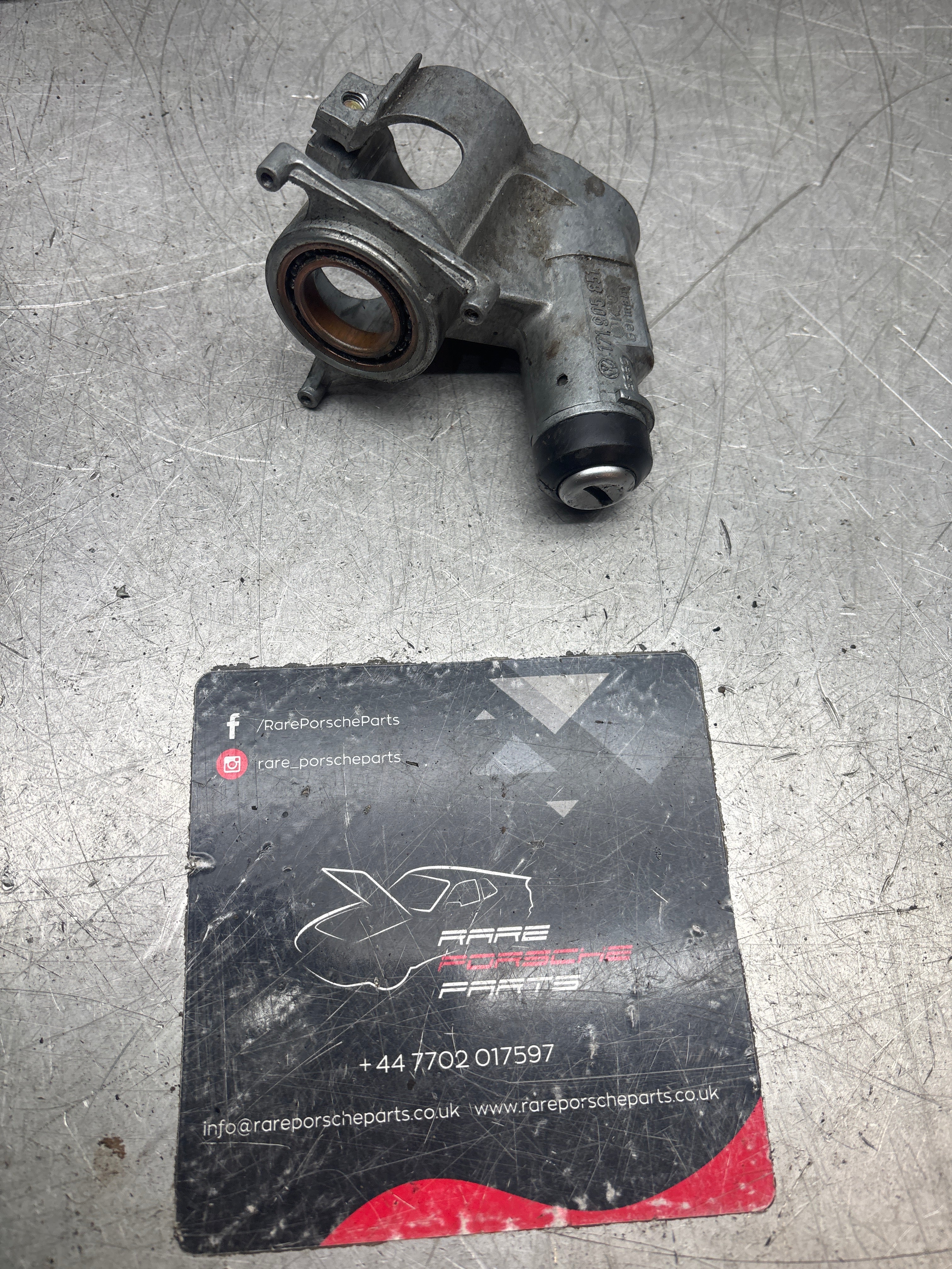 Porsche 924 / 944 ignition barrel, no key. 171905851 used - Image 3