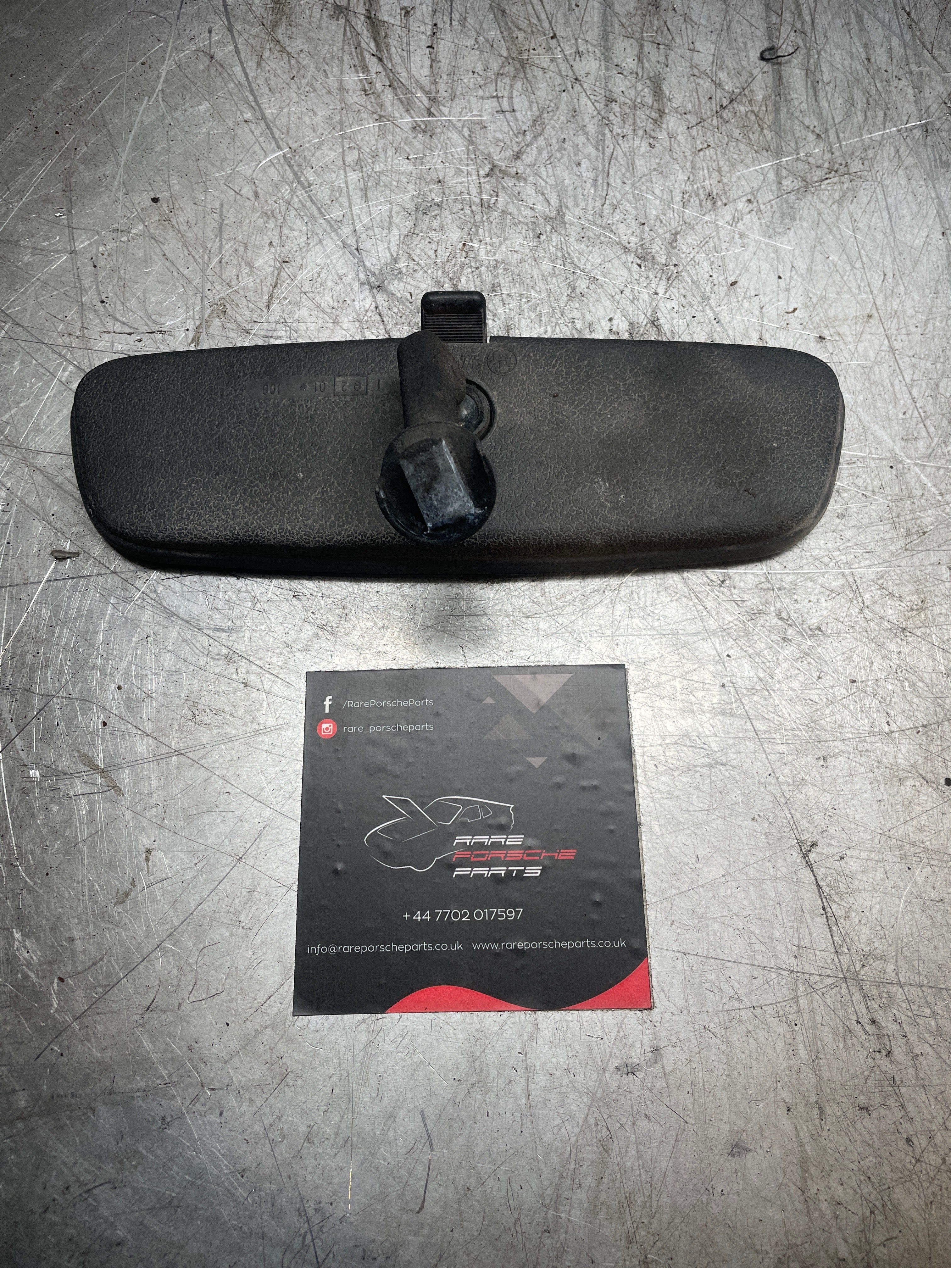 Porsche 924 944 rear view mirror used 477857511 - Image 3