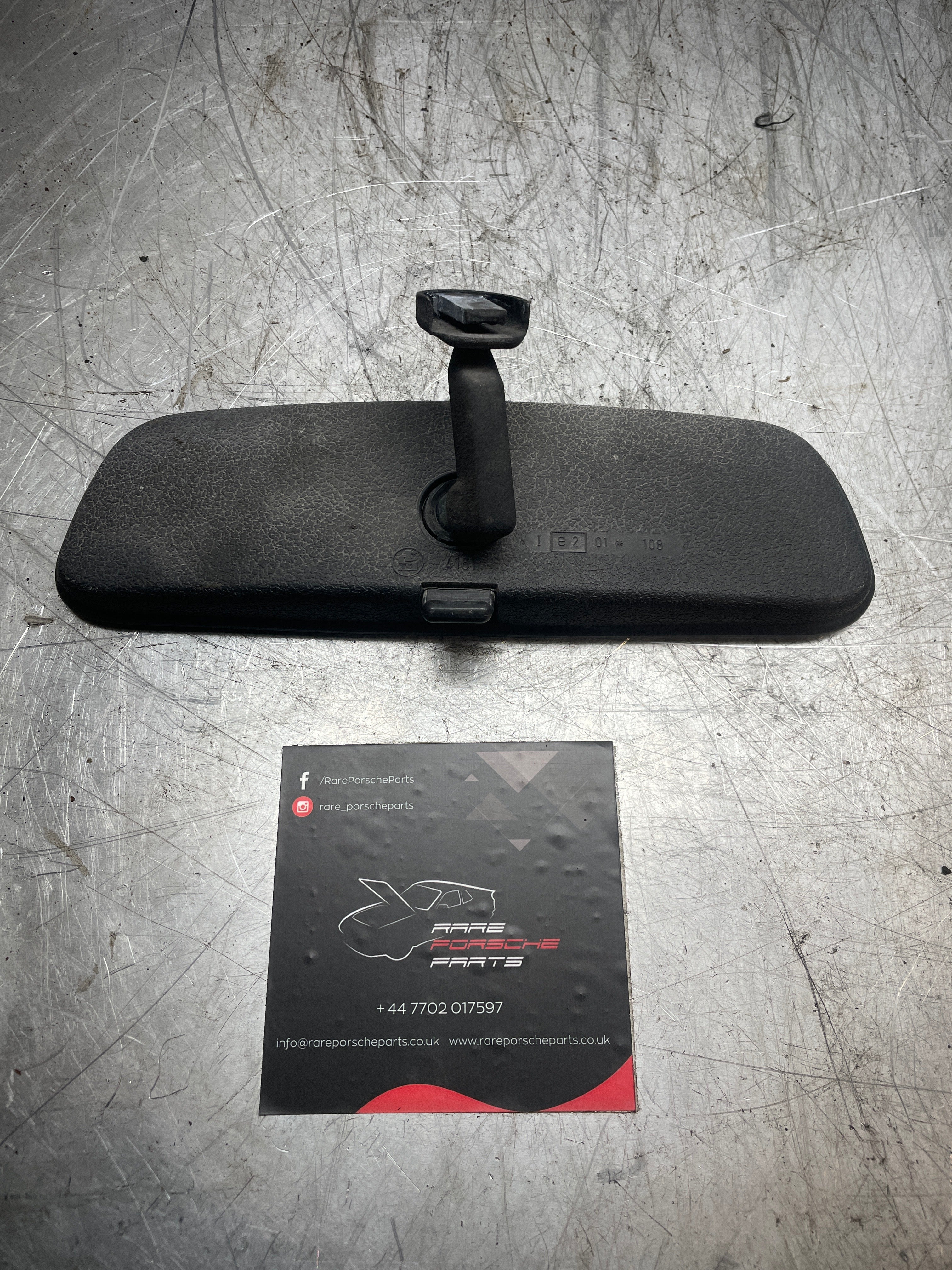 Porsche 924 944 rear view mirror used 477857511 - Image 4