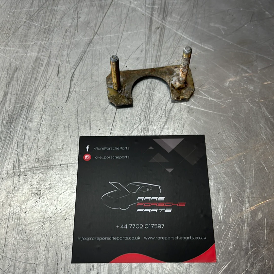 Porsche 924 944 rear hatch lock retaining reinforcement plate 95151244700, used - Image 3