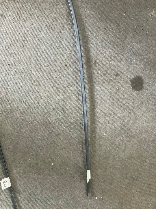Porsche 924 944 Right Metal door trims, used condition, used - Image 4
