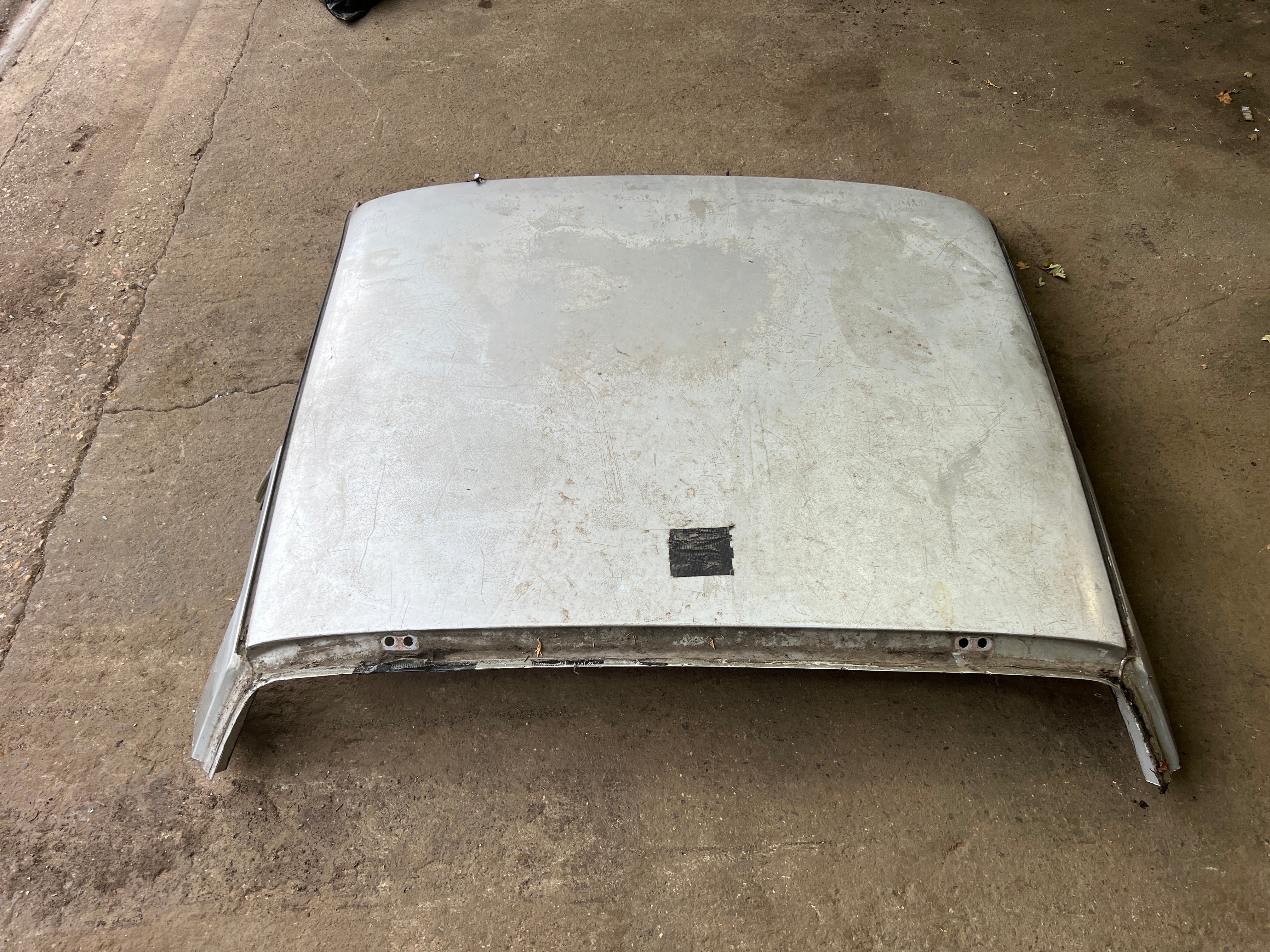 Porsche 924 944 roof panel cut non sunroof model used - Image 3