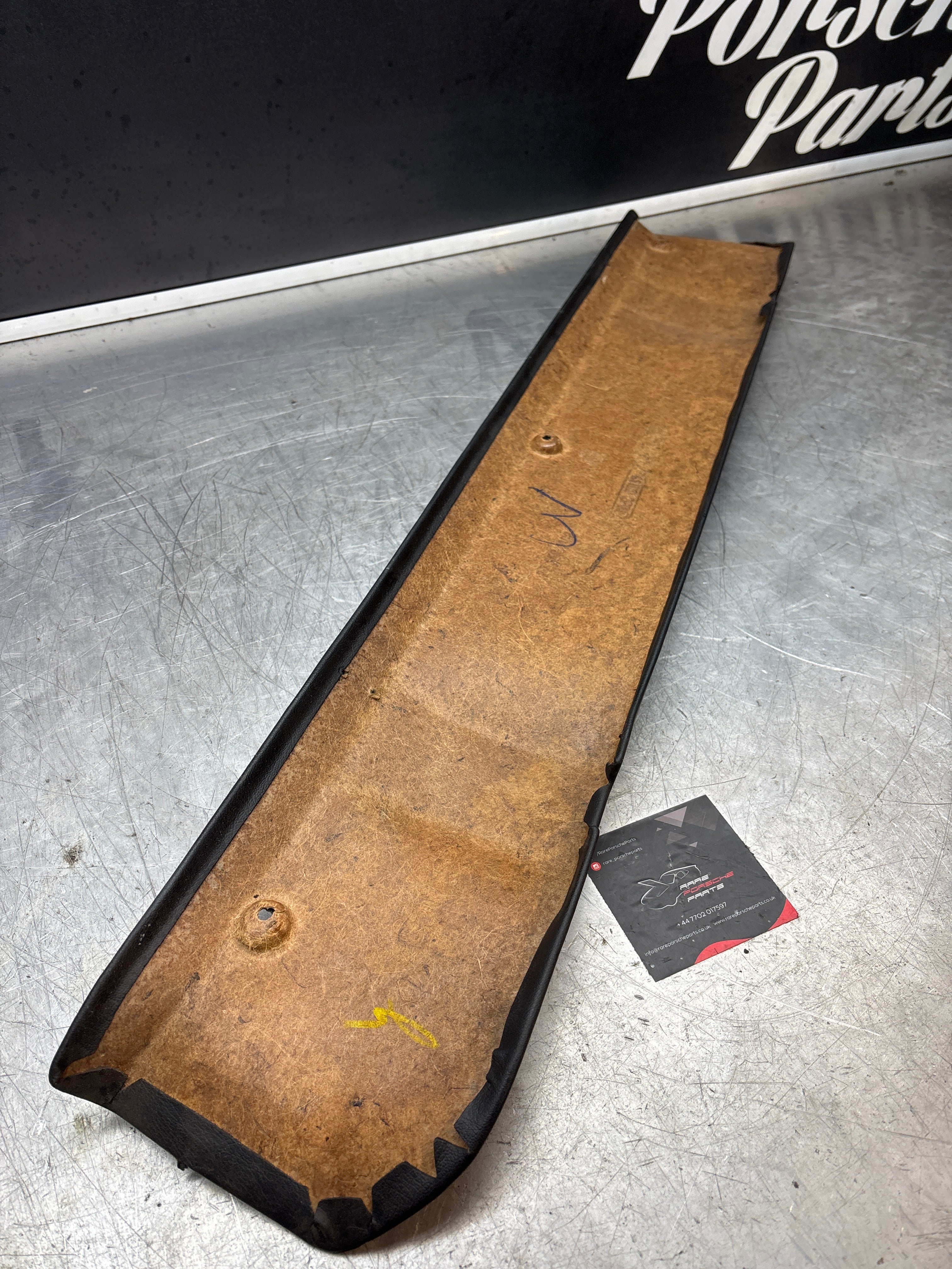 Porsche 924 944 sunroof mechanism trim panel. Black 1984 onwards 94455594100 - Image 7