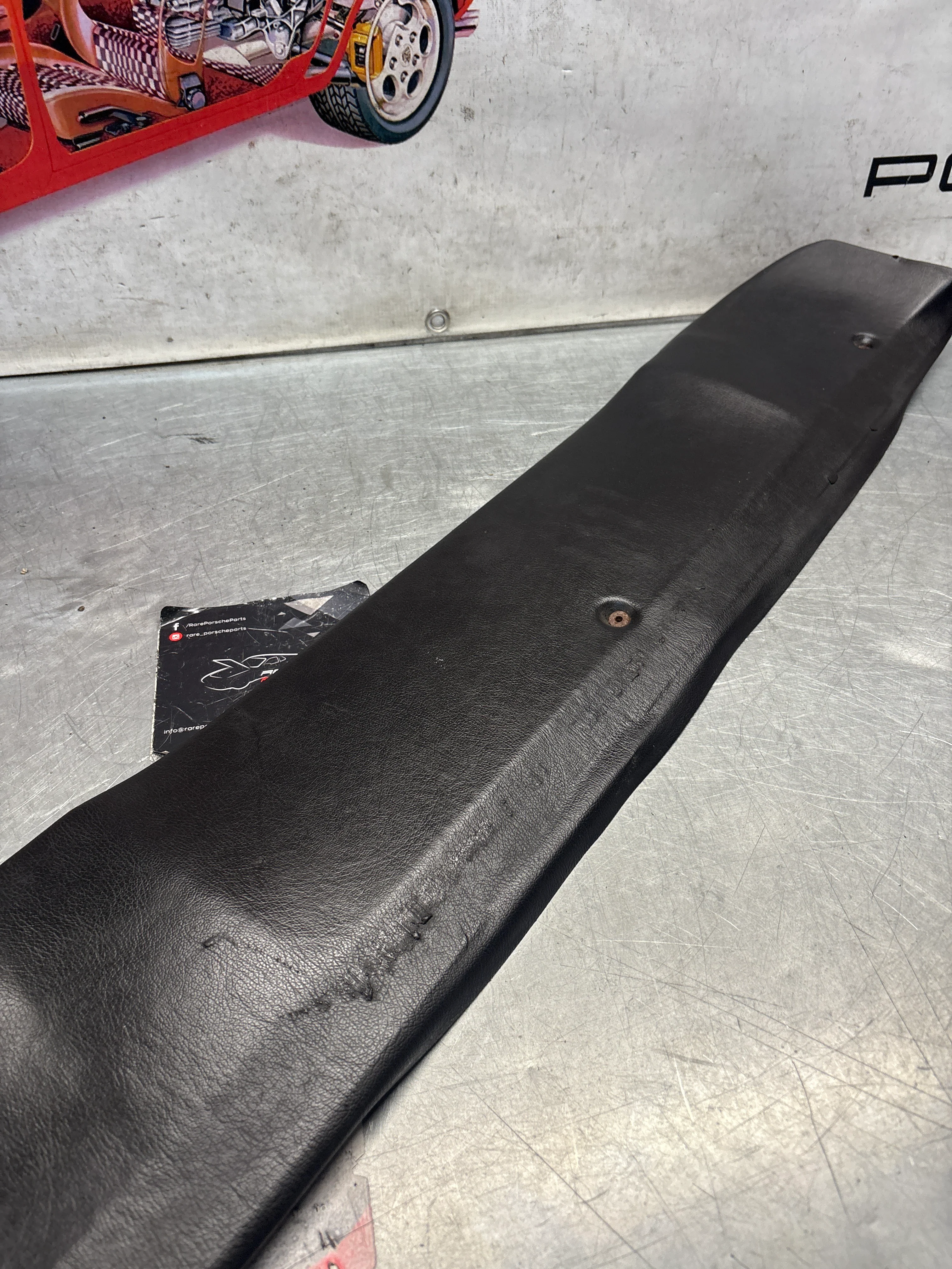 Porsche 924 944 sunroof mechanism trim panel Black 1984 onwards 94455594100 - Image 8