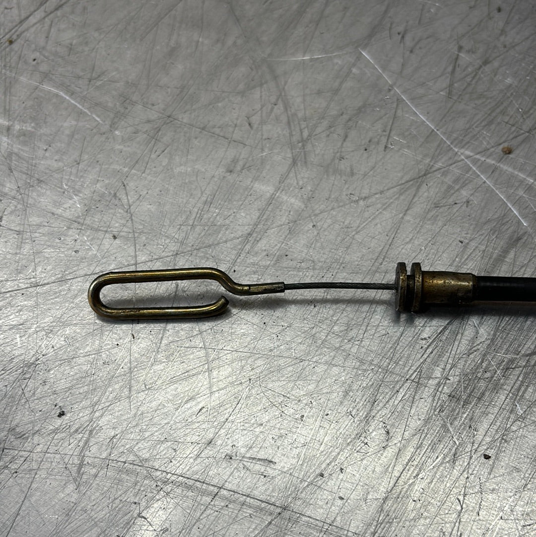 Porsche 924/944 tailgate locking release cable 94451209702, used early type - Image 4