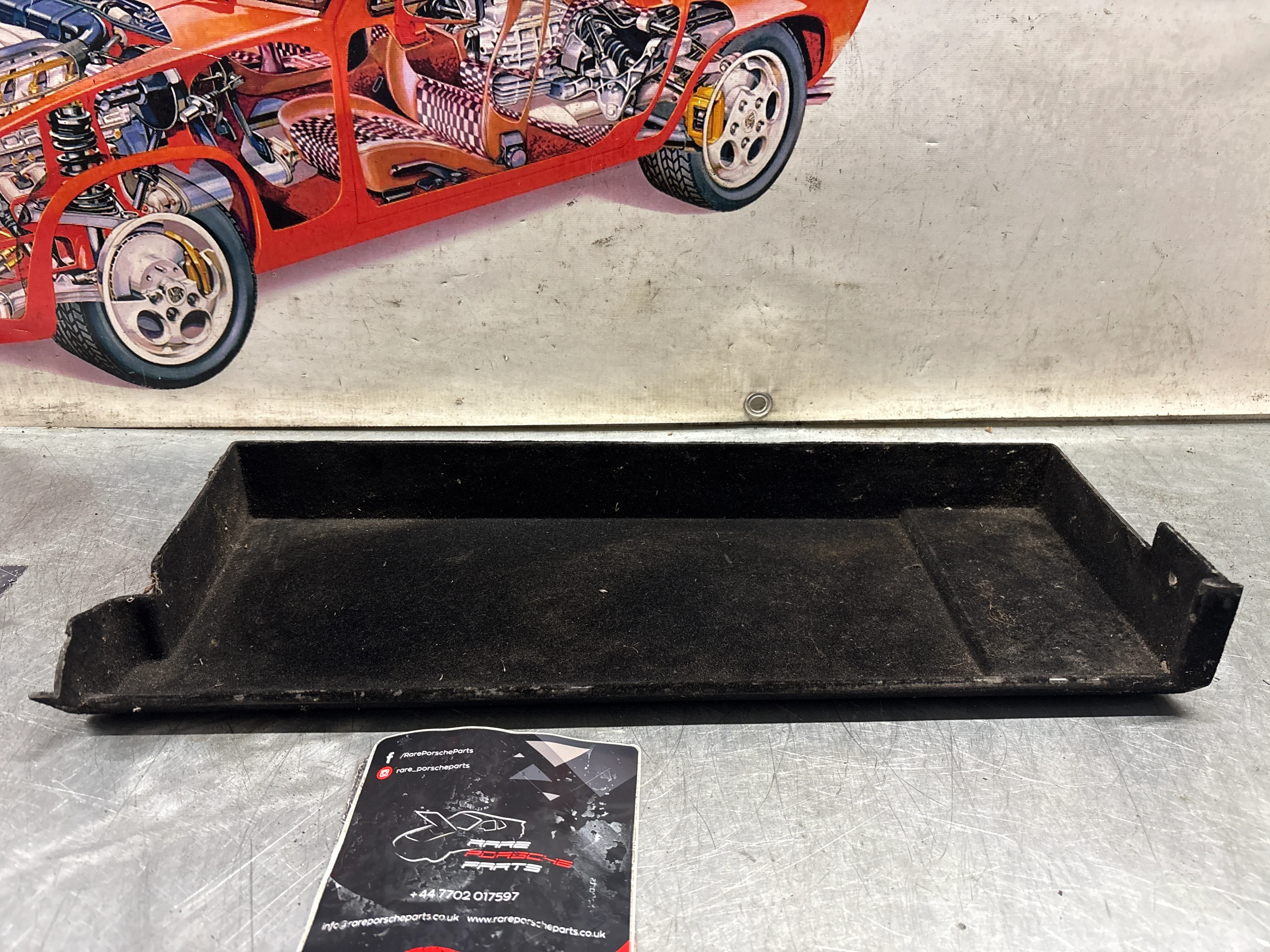 Porsche 924 944 under glove box shelf, 477857836A LHD only, for spares or repair - Image 4
