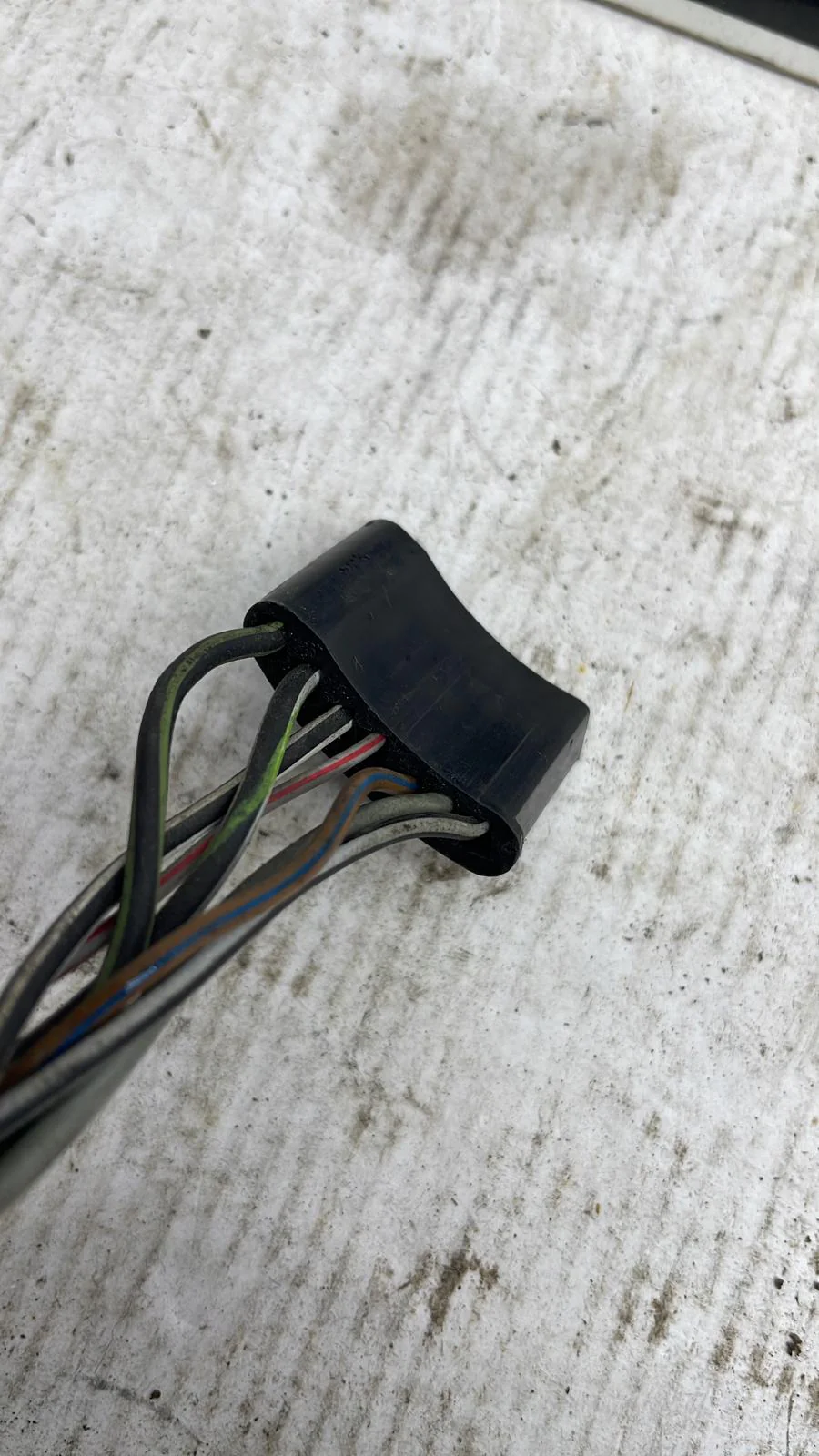 Porsche 924/944 wiper stalk connector block, used - Image 3