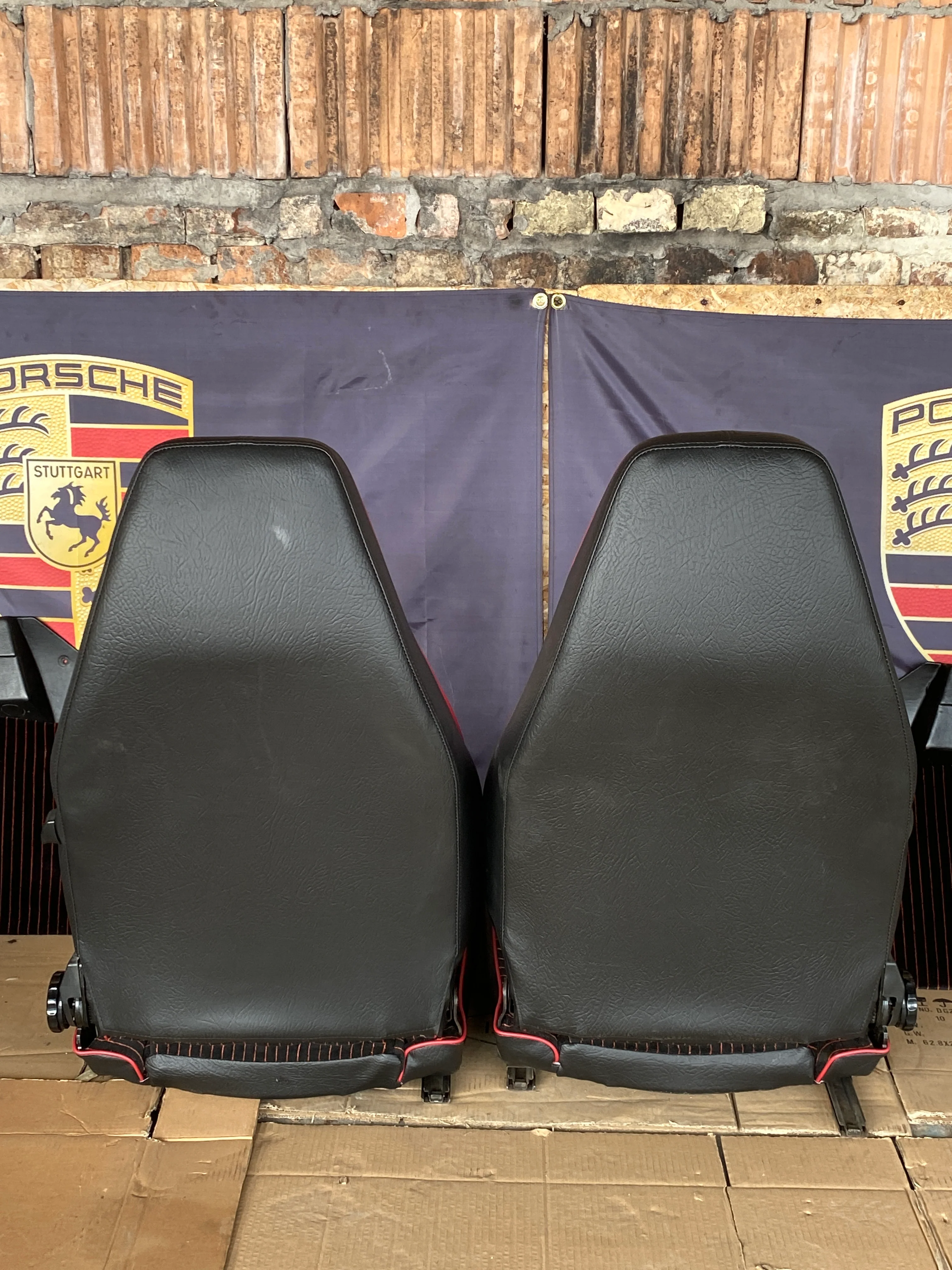 Porsche 924 Carrera GT Seat set with door cards, refurbished - Image 30