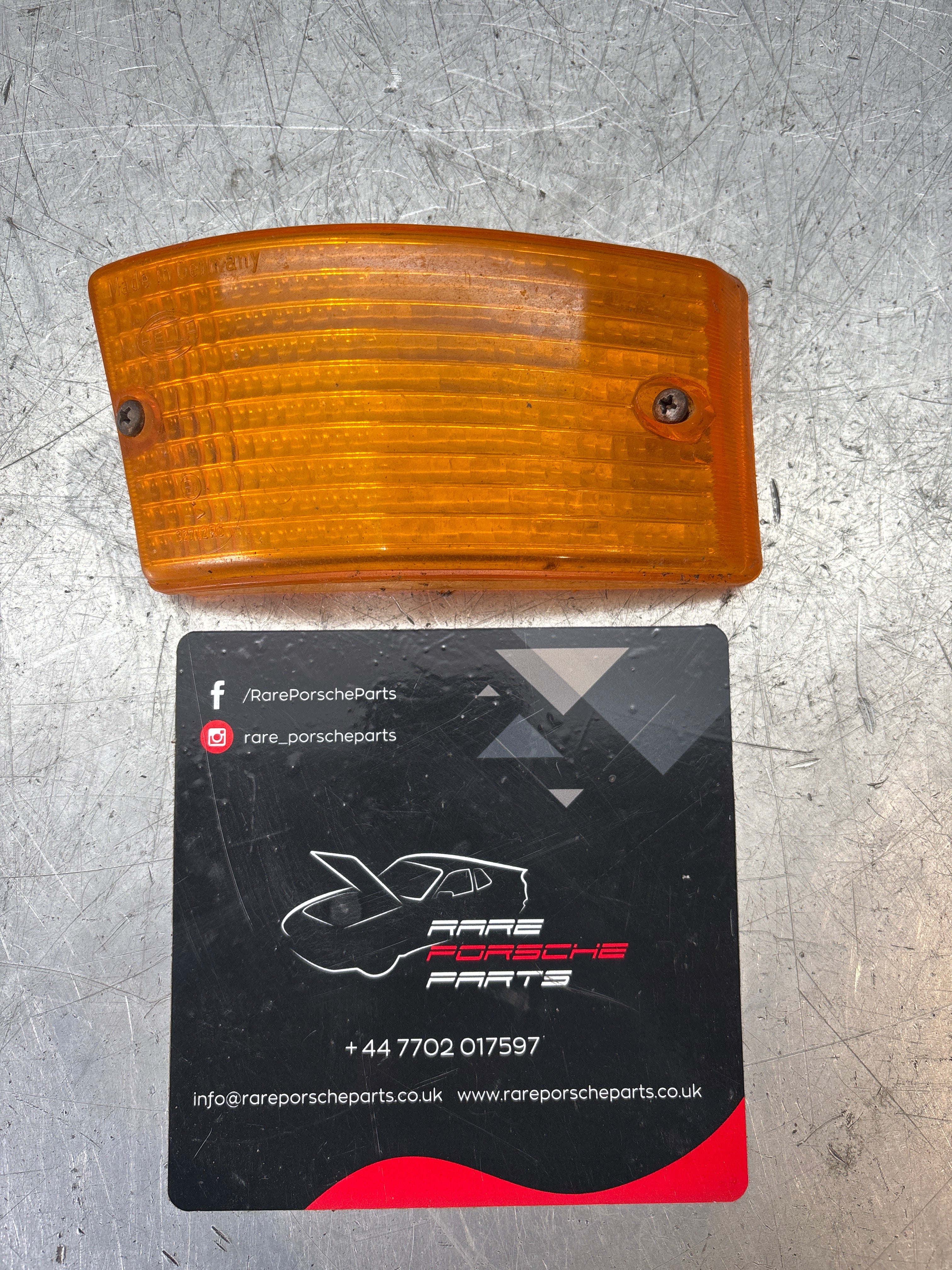 Porsche 924 944 front indicator lens left N/S 477953161 used no cracks
