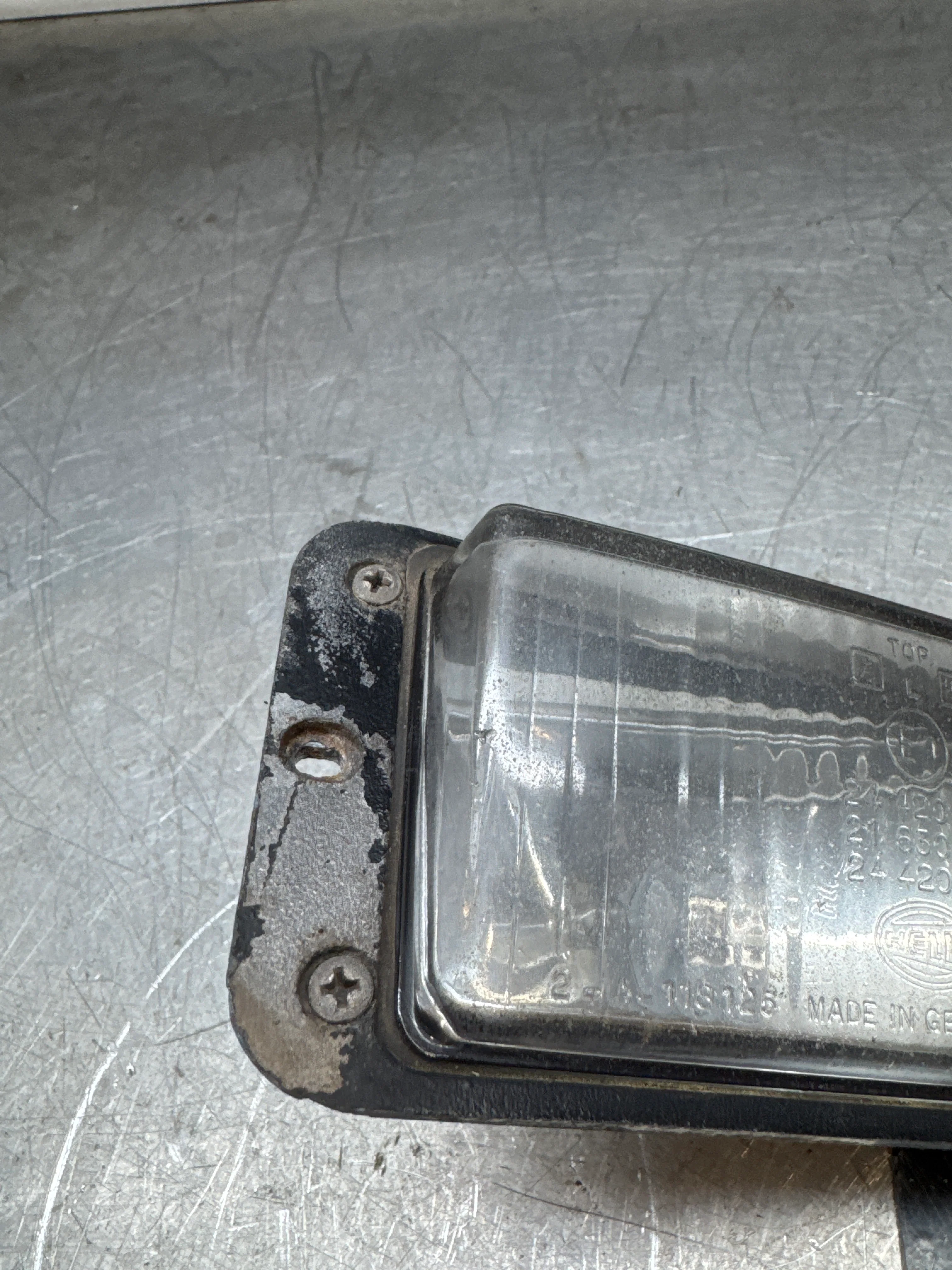 Porsche 924 Front left driving light, Used. No case. 477941751D - Image 7