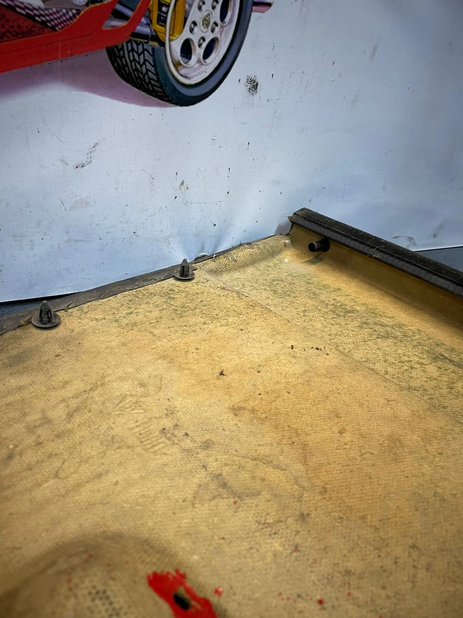 Porsche 924 manual scripted black door card, right, off side 477867012 spares or repair, please study the photos - Image 14