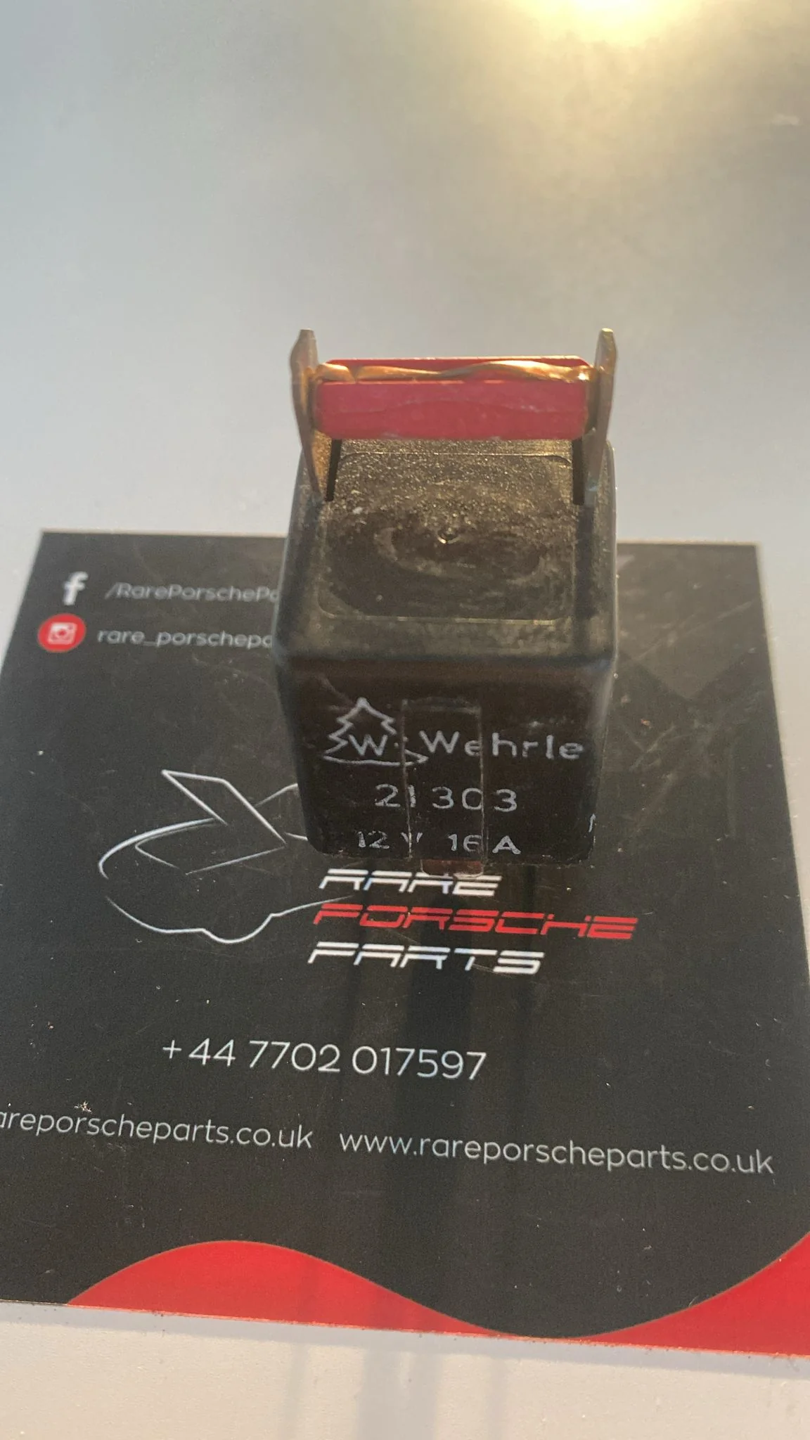 Porsche 924 rear defrost relay / fuse tester, used 477951253A / 477951253 - Image 3