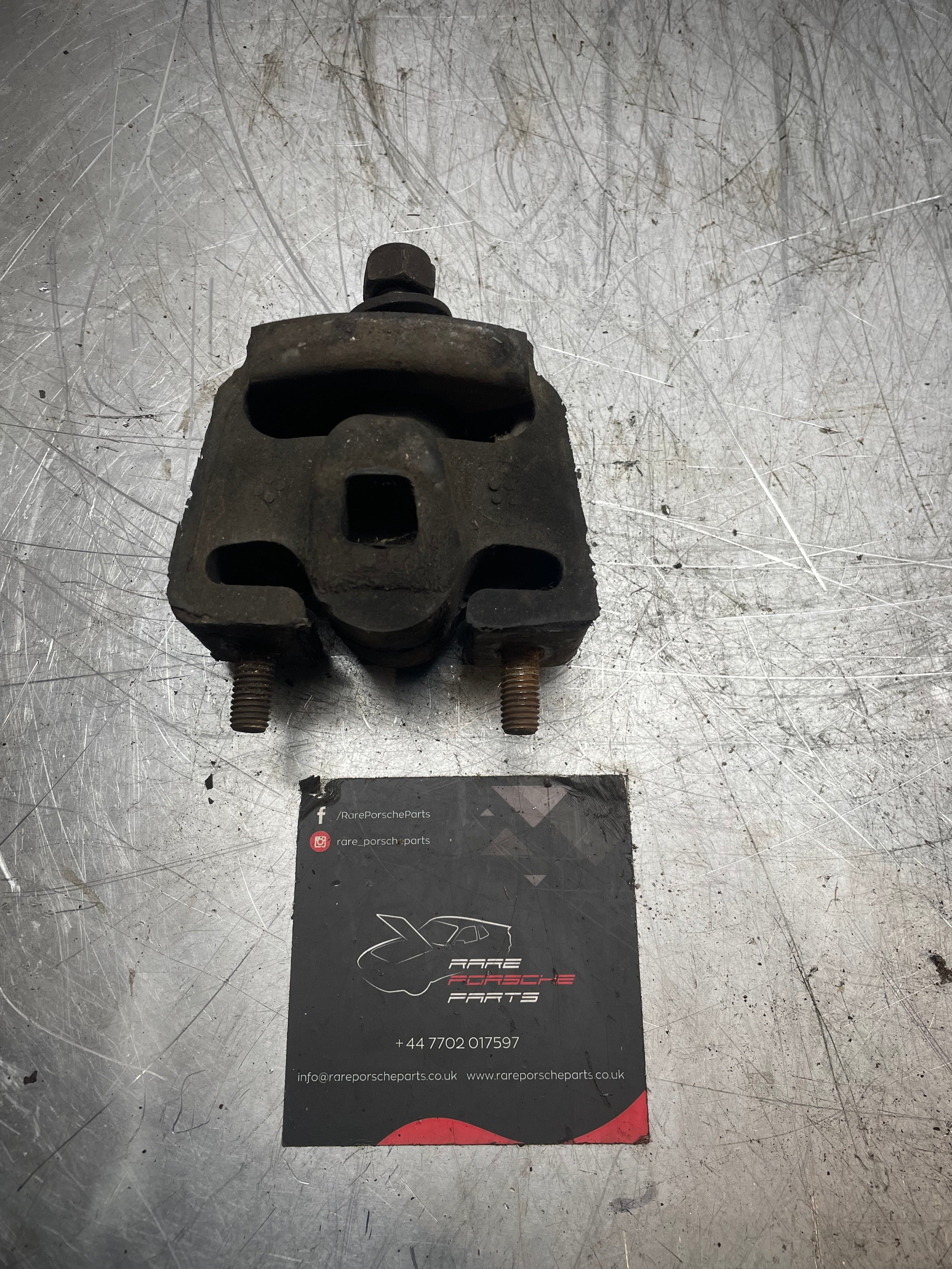 Porsche 924 Rubber engine mount, used. 477199301 / 477199301A - Image 2
