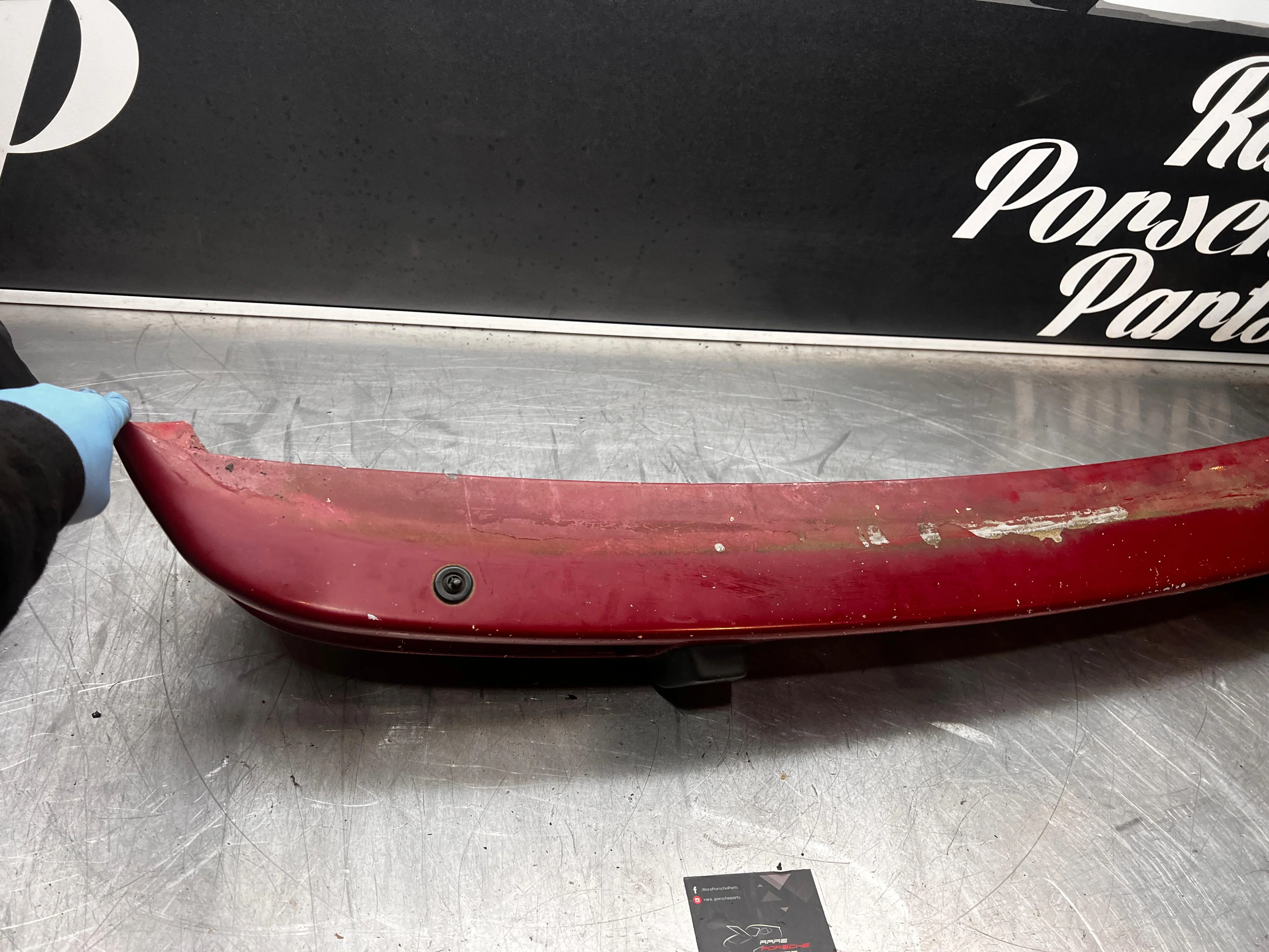Porsche 924 Front Bumper 477807113 used - Image 11
