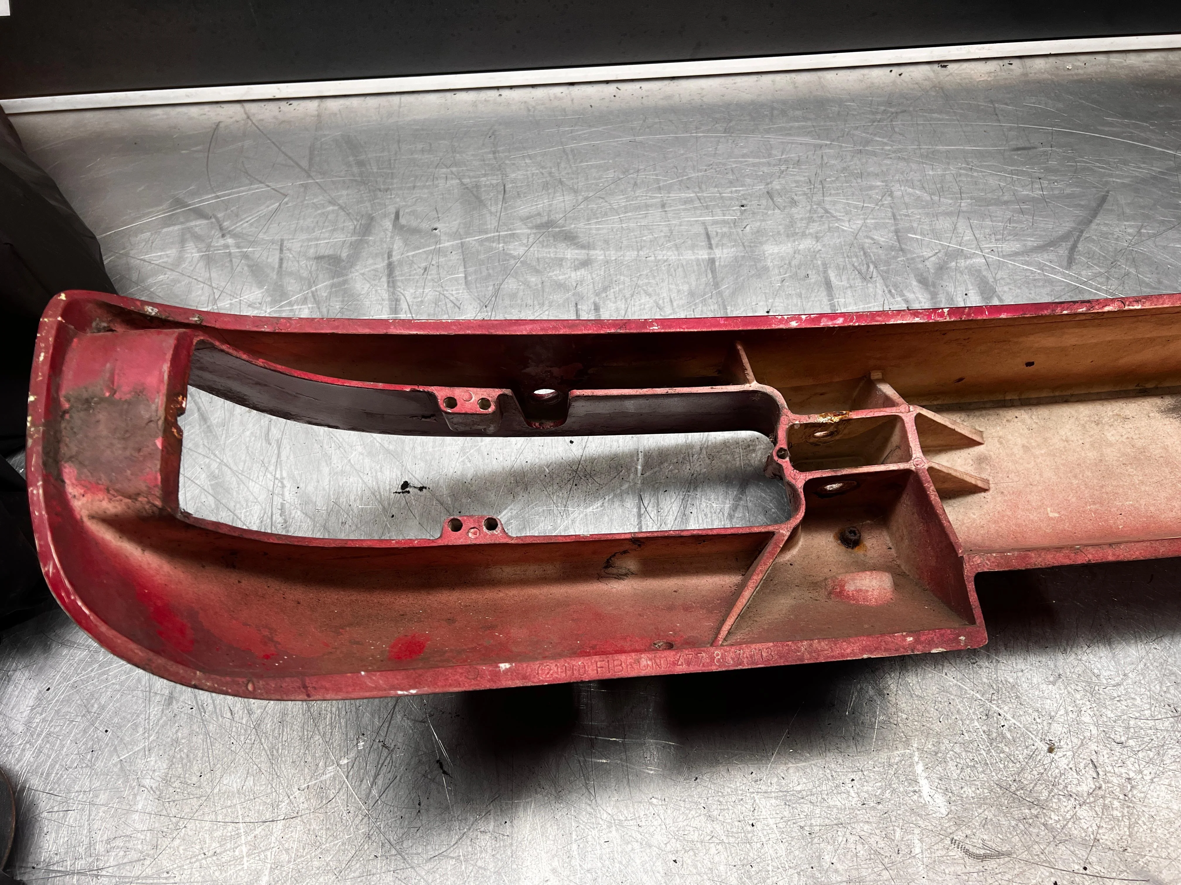 Porsche 924 Front Bumper 477807113 used - Image 13