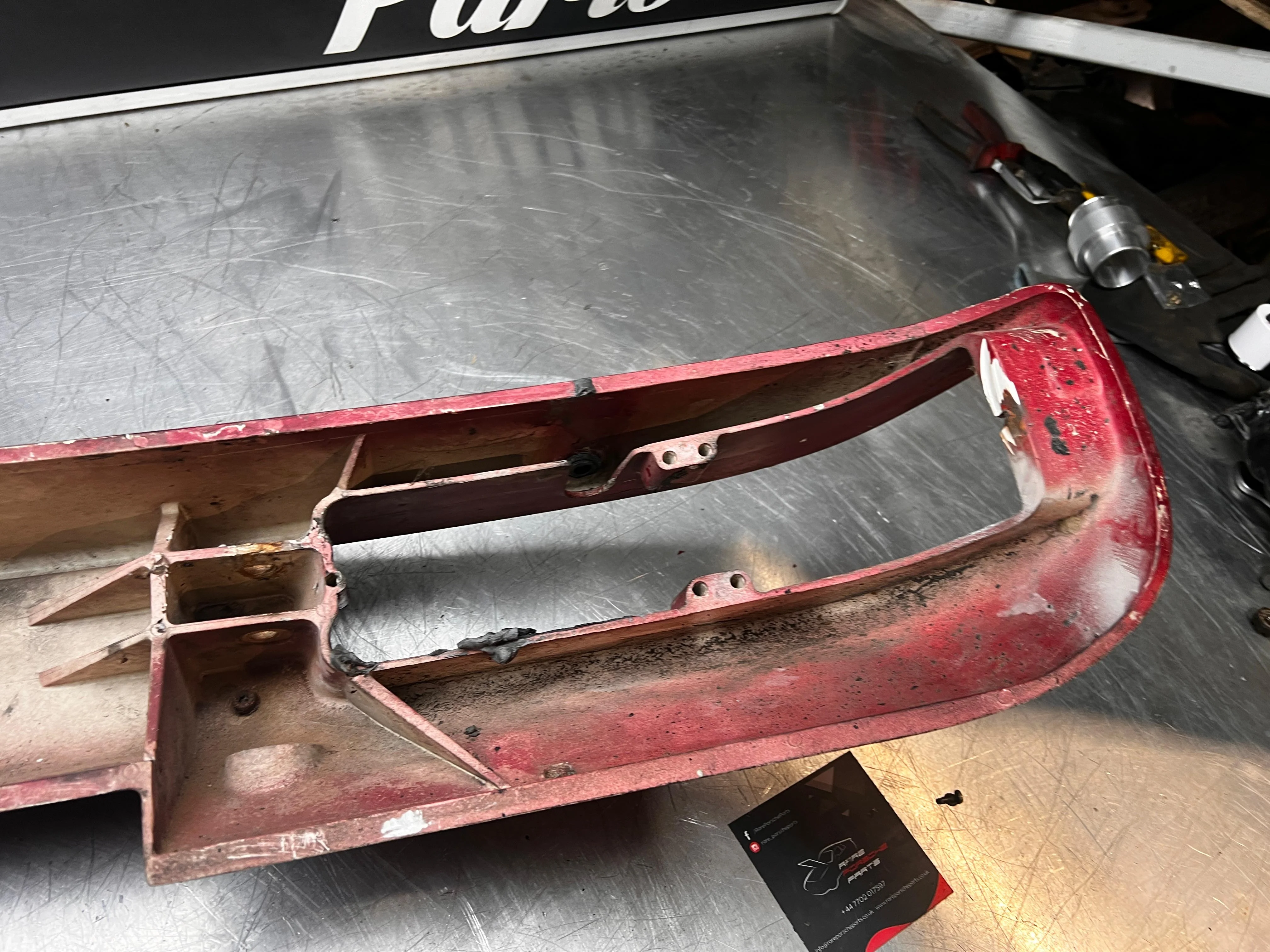 Porsche 924 Front Bumper 477807113 used - Image 8