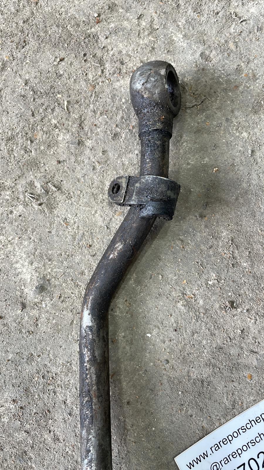Porsche 924 Turbo 931  oil pipe cooler oil line 93110712711, used - Image 2