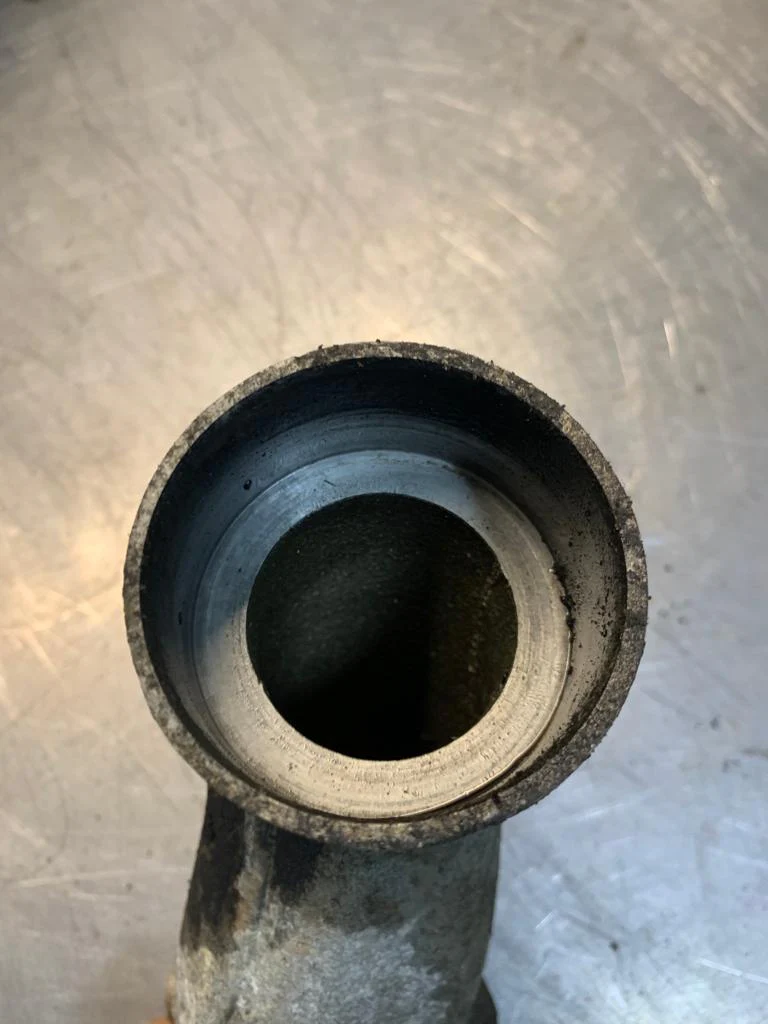 Porsche 924 turbo charge air pipe, used 931110160011R - Image 6